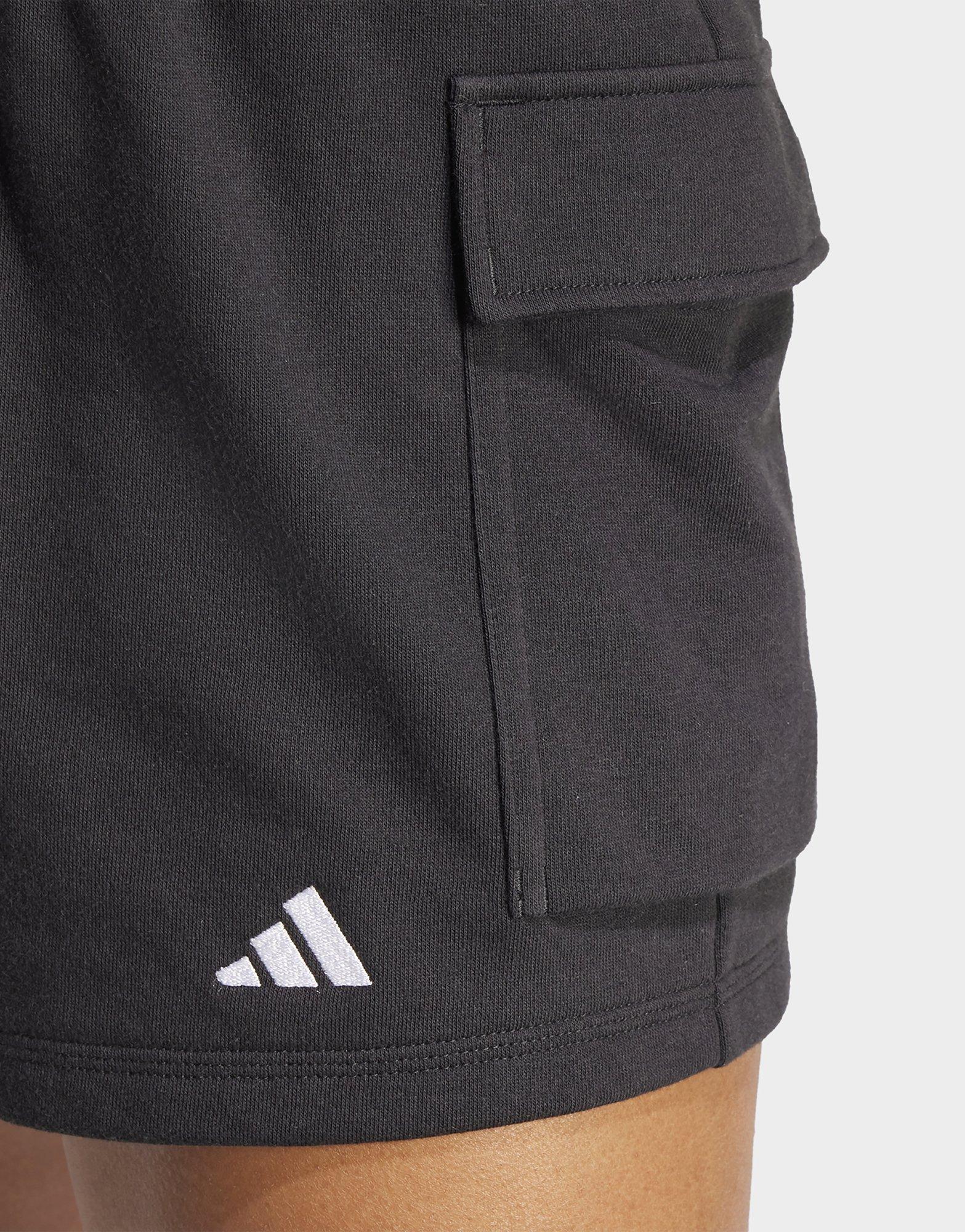 adidas Essentials Small Logo French Terry Cargo Short