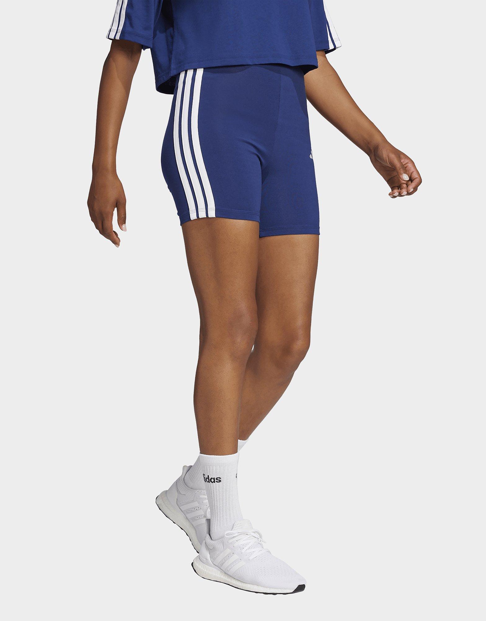 adidas Essentials 3-stripes High Waisted Biker Shorts