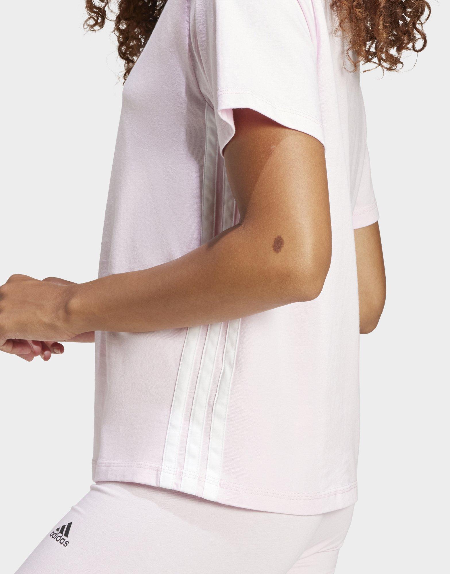 adidas Women's Essentials 3-Stripes Cotton T-Shirt