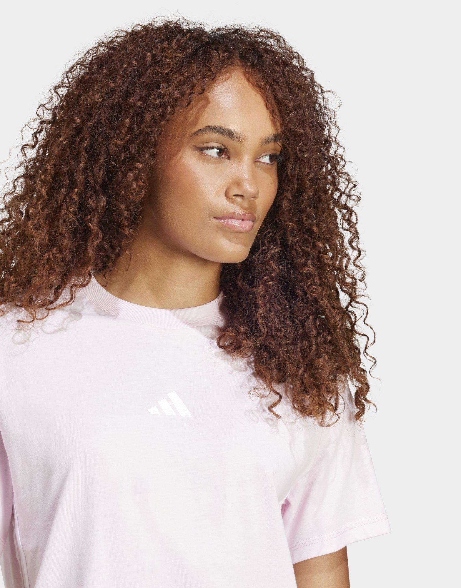 adidas Women's Essentials 3-Stripes Cotton T-Shirt