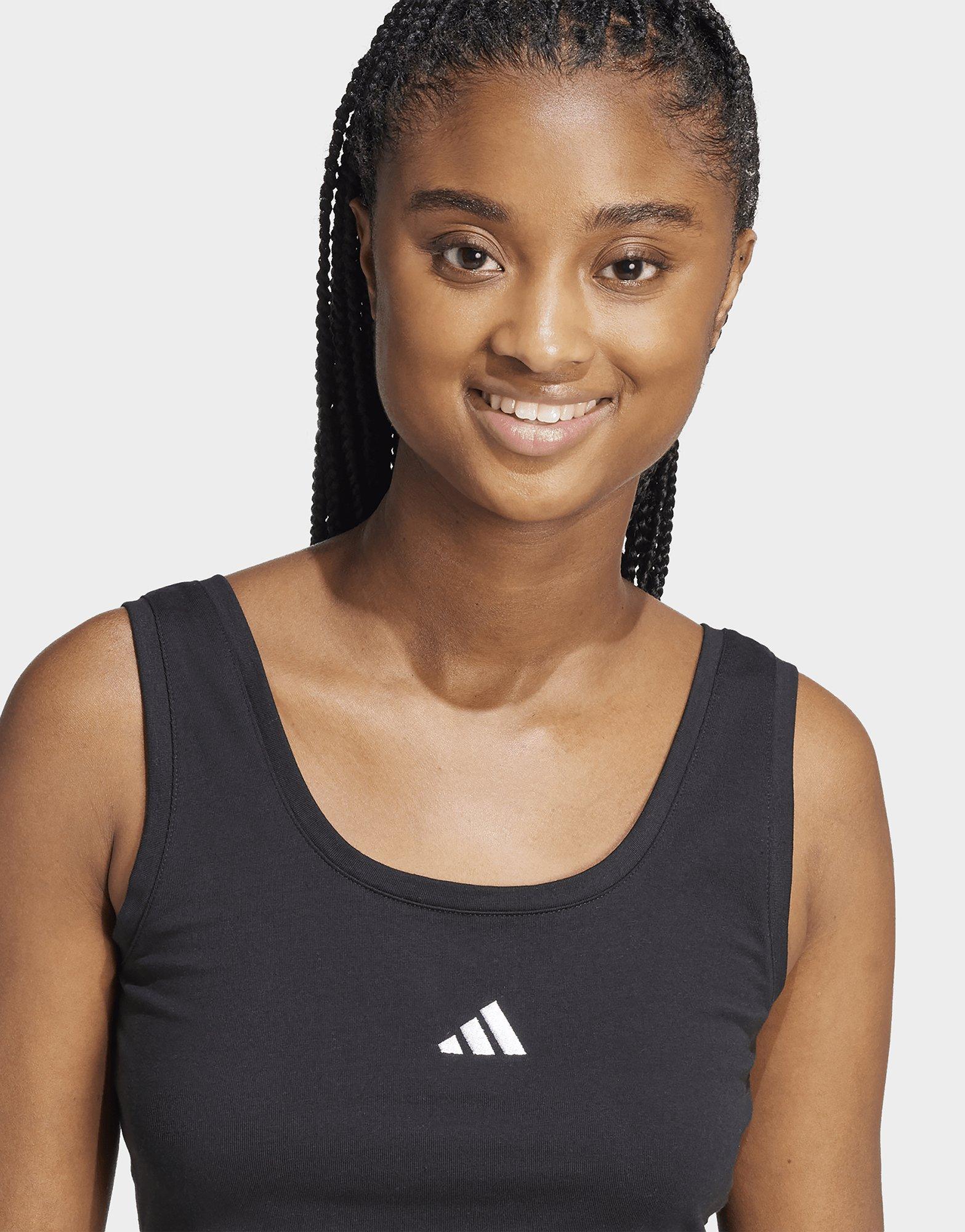 adidas Camiseta de tirantes Essentials Small Logo Cotton Lifestyle