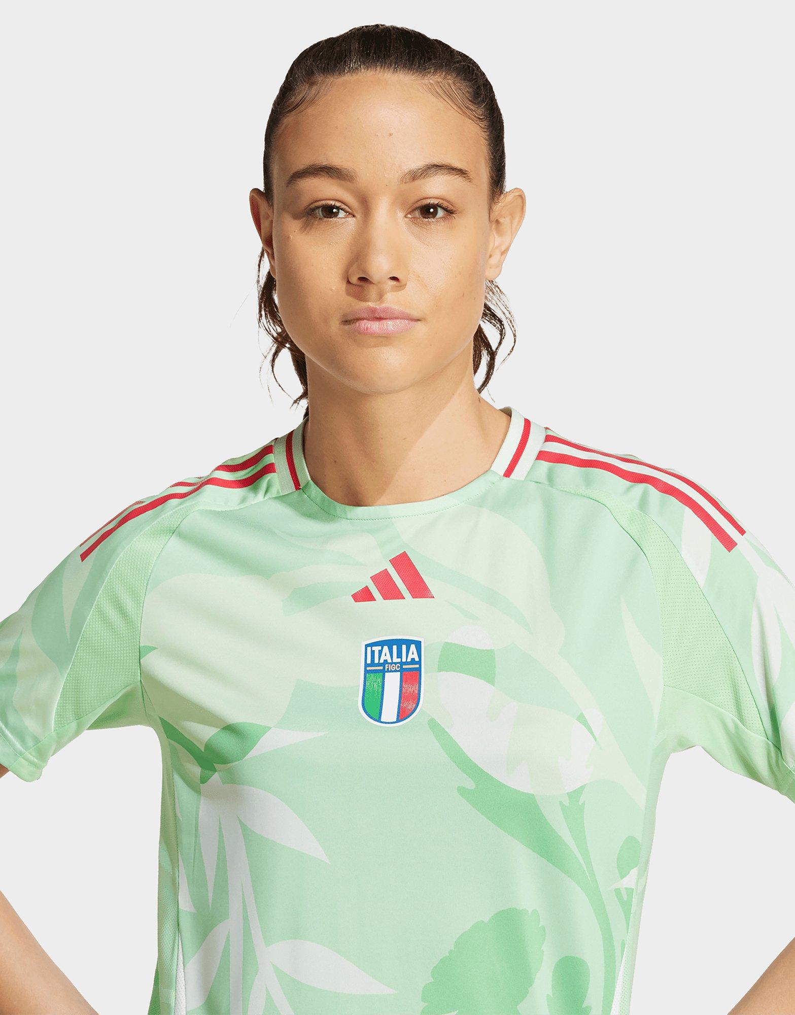 adidas Italië 25 (Vrouwenelftal) Authentiek Uitshirt