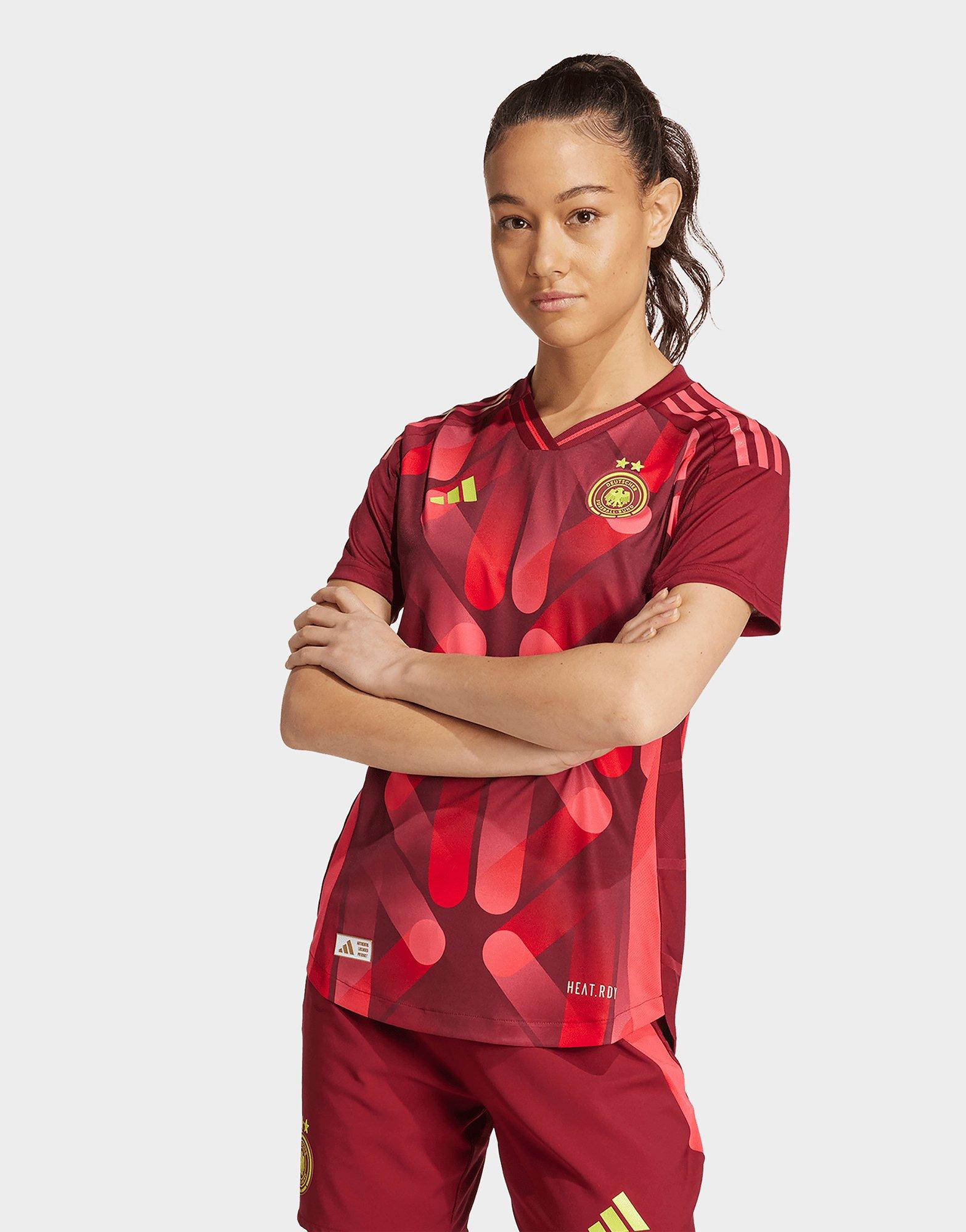 adidas Germany 25 (women's Team) Away Authentic Jersey