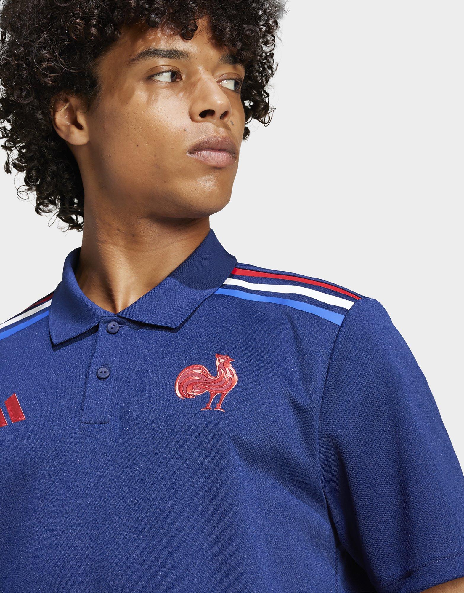 adidas Frankreich Rugby Supporter Polo Heimshirt