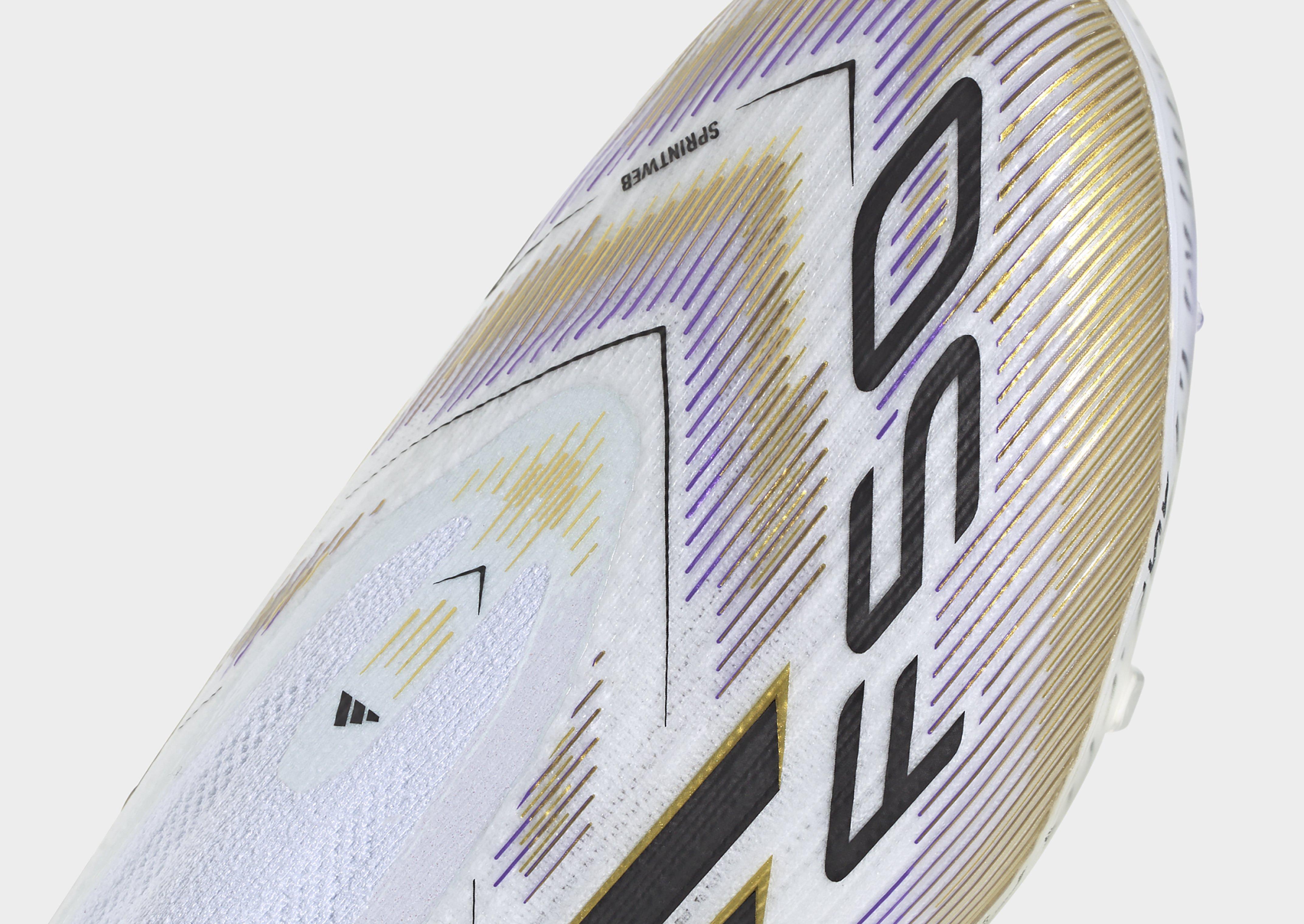 adidas F50 Elite Schnürsenkellose Fußballschuhe für feste Böden, für Kinder