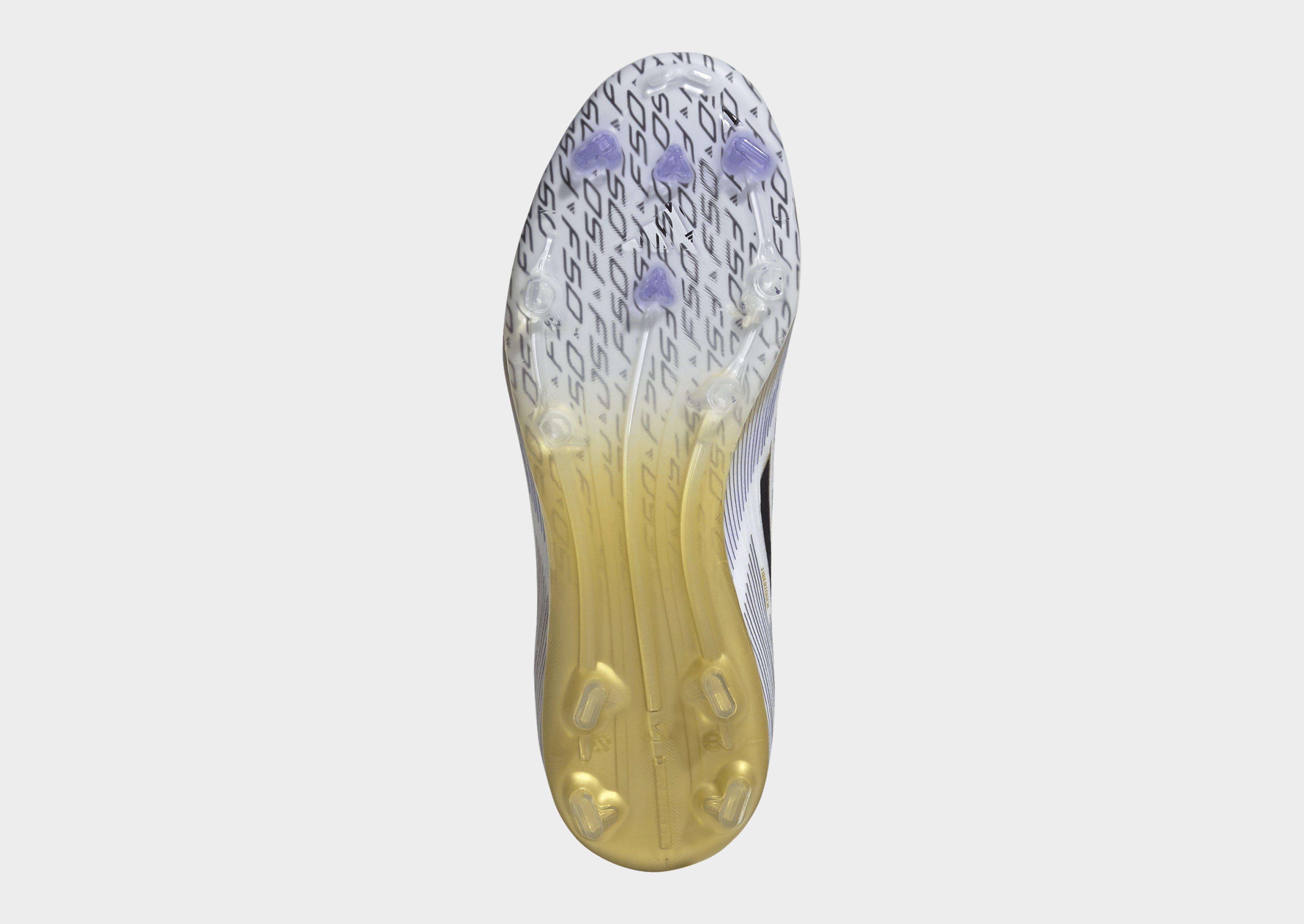 adidas F50 Elite Schnürsenkellose Fußballschuhe für feste Böden, für Kinder