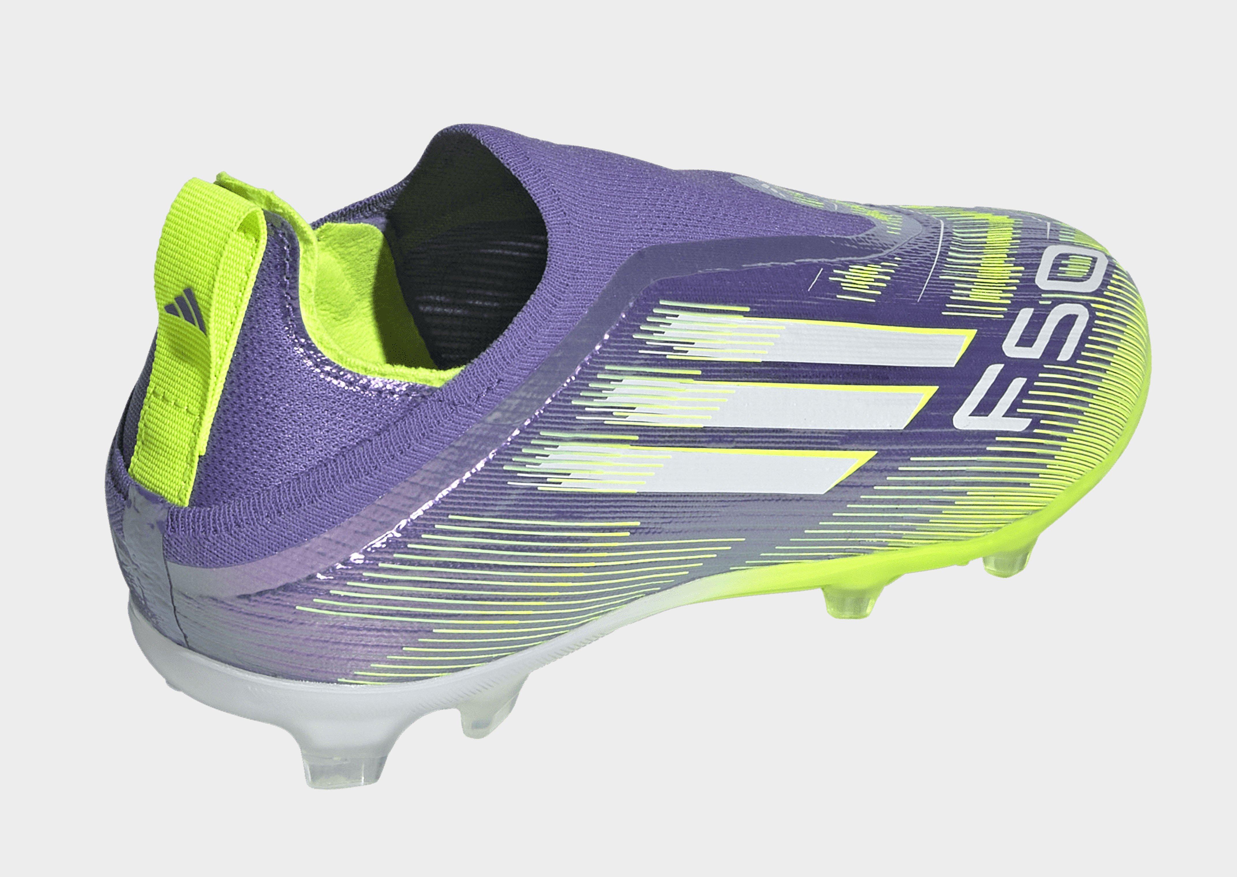 adidas F50 Elite Schnürsenkellose Fußballschuhe für feste Böden Kinder