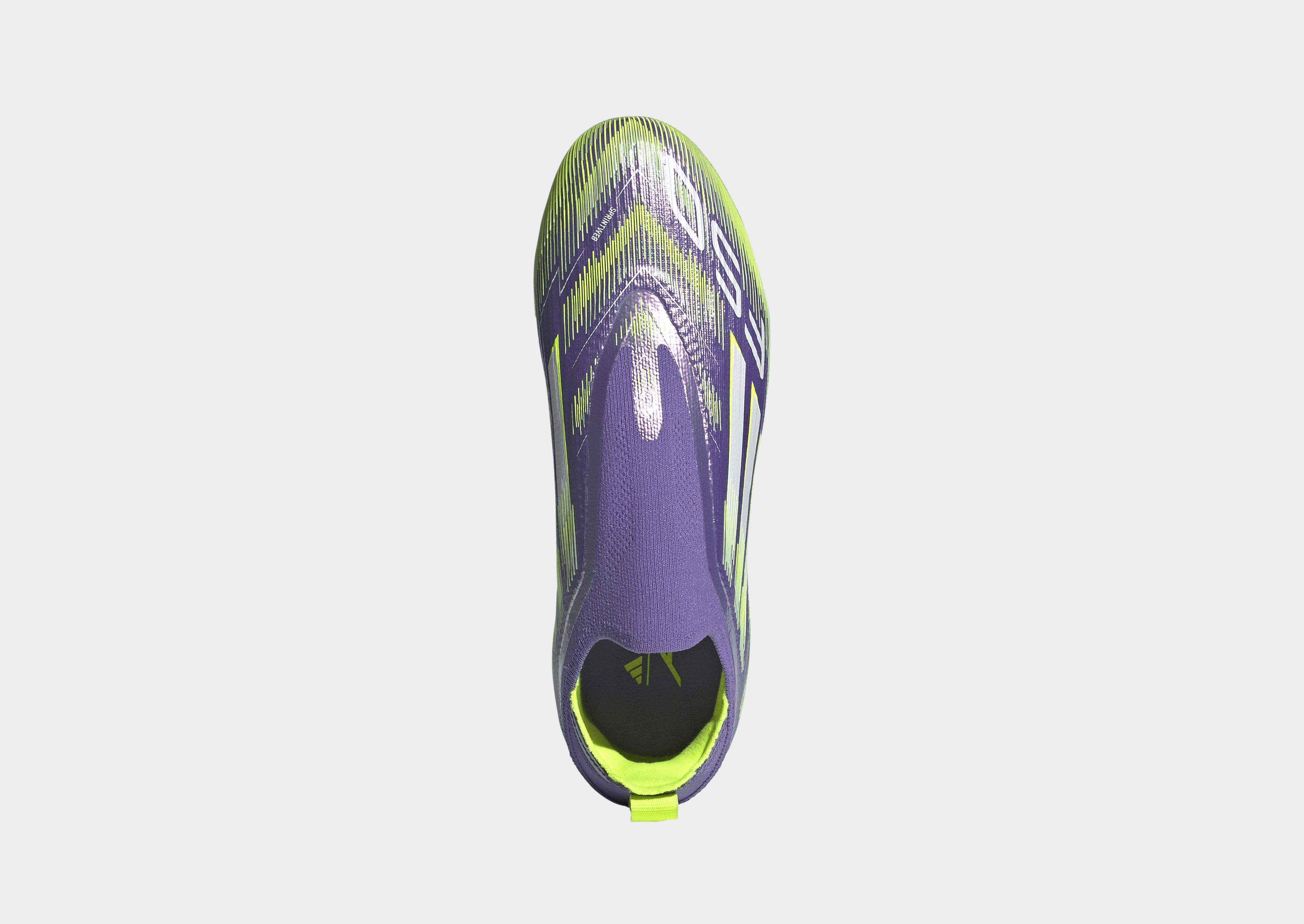 adidas F50 Elite Schnürsenkellose Fußballschuhe für feste Böden Kinder