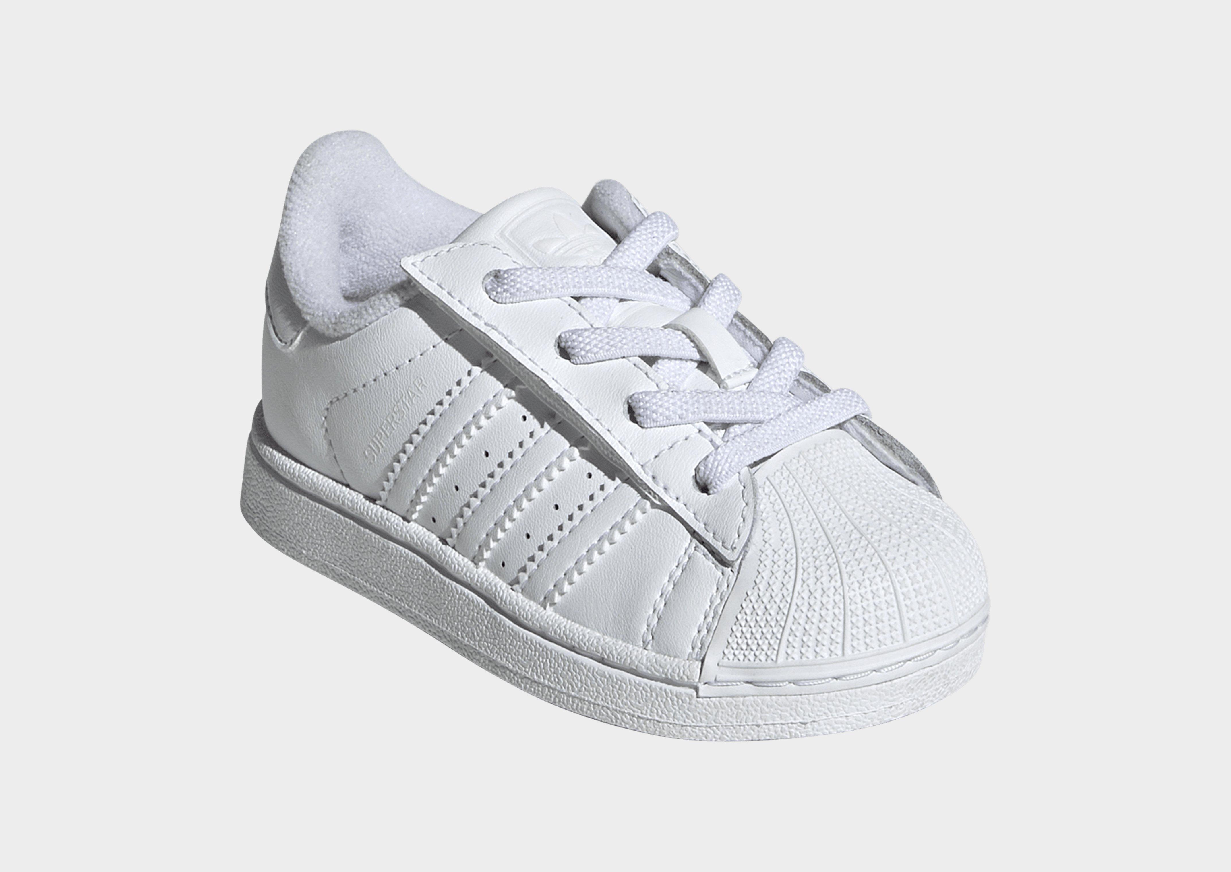 adidas Chaussure à lacets élastiques Superstar II Enfants