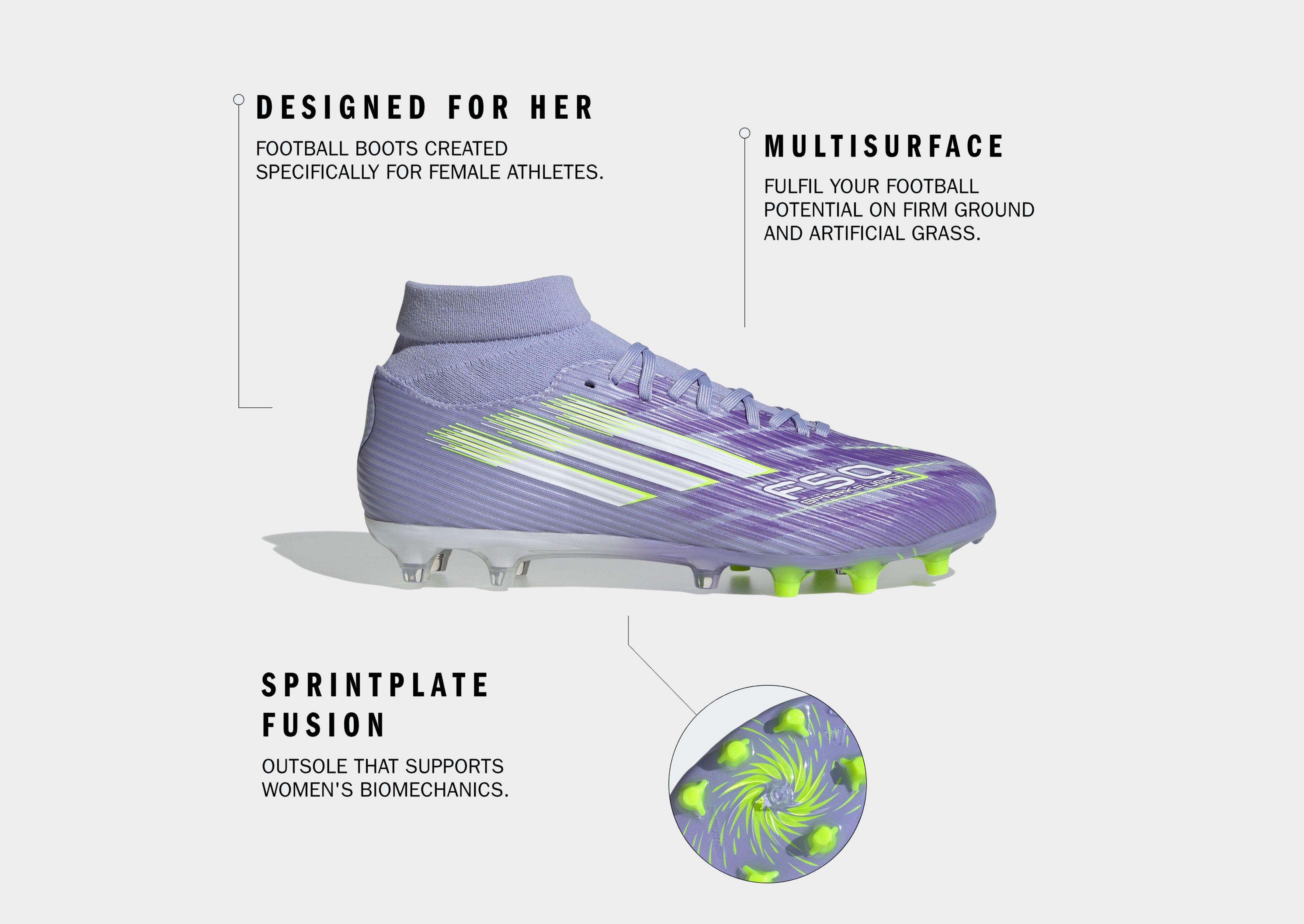 adidas Botas F50 Sparkfusion League para césped natural seco y césped artificial