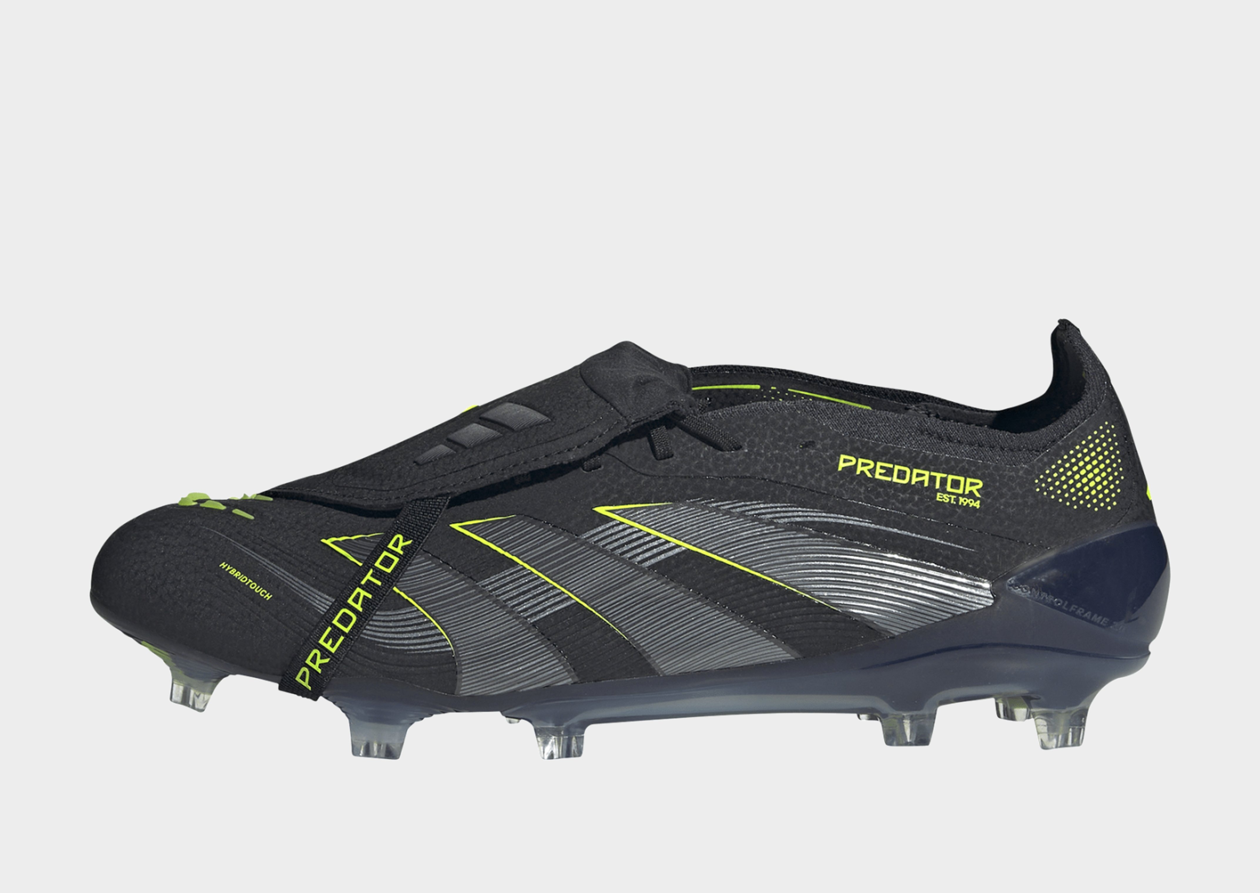 Black adidas Predator Elite Fold-Over Tongue FG | JD Sports UK