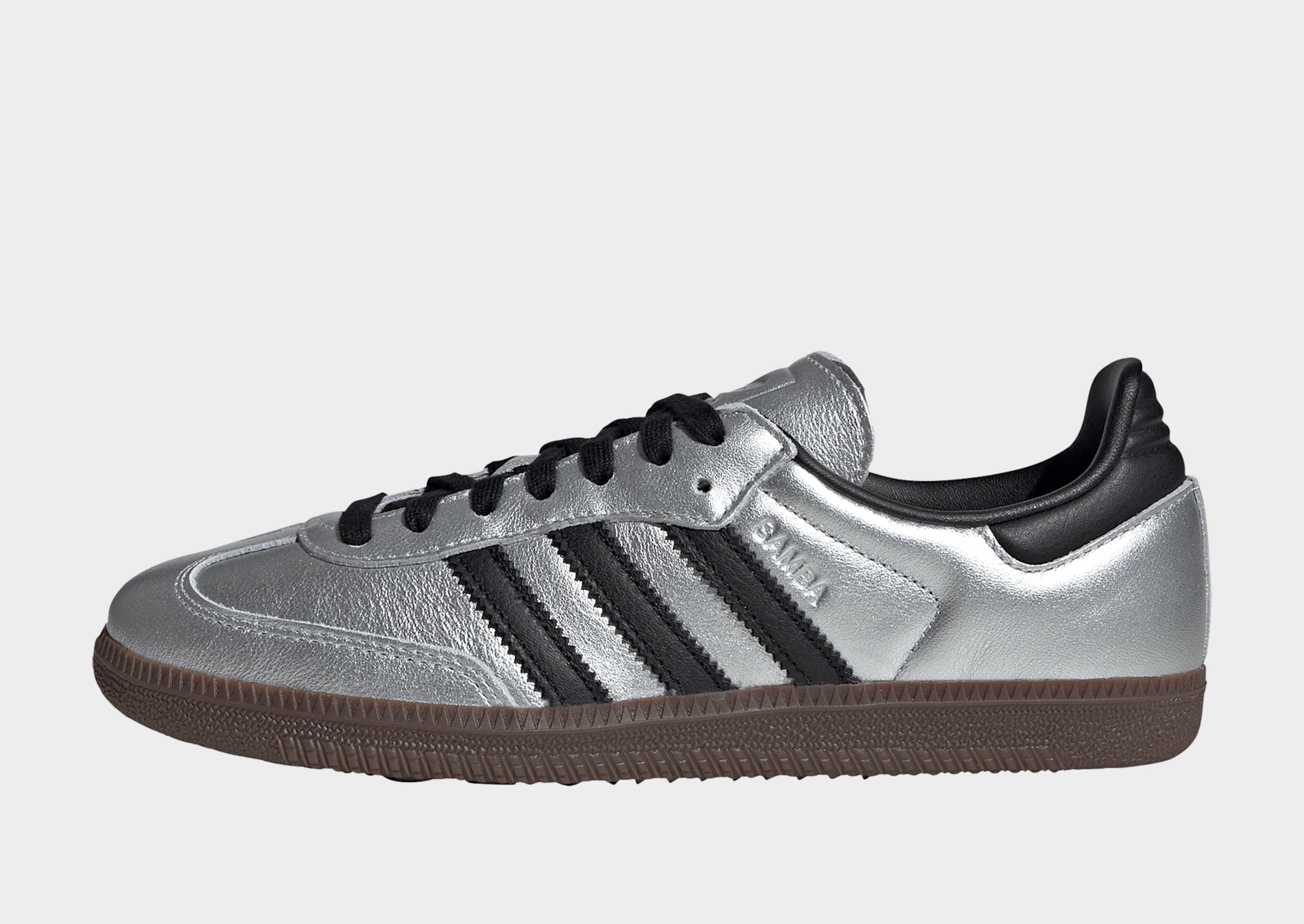 Silver adidas Originals Samba OG Shoes JD Sports UK