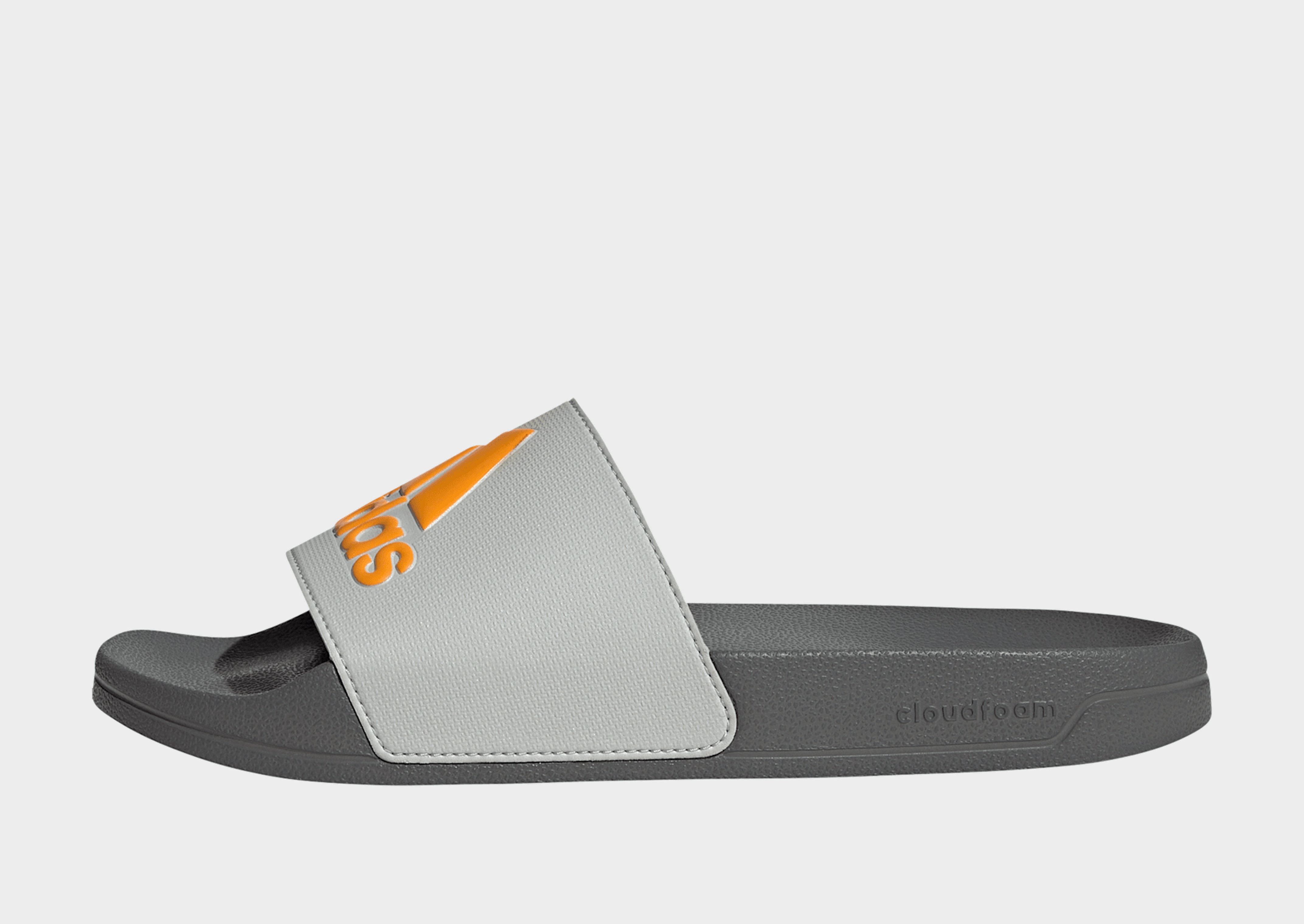 Grey adidas Adilette Shower Slides | JD Sports UK