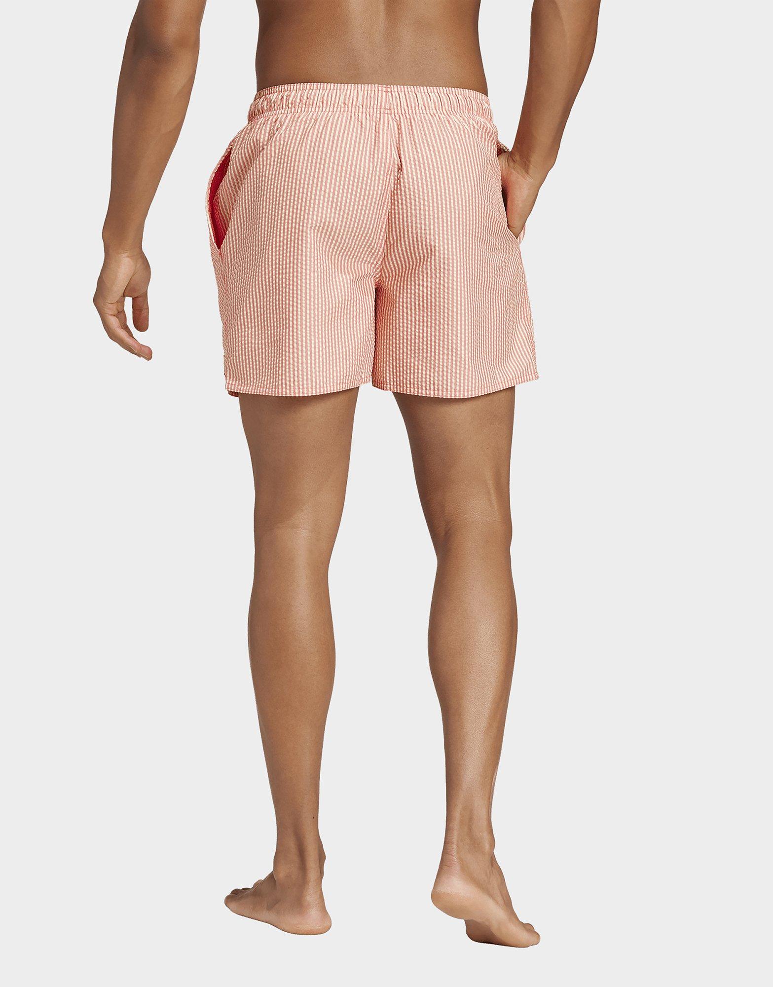 adidas Stripey Classics Swim Shorts Short Length