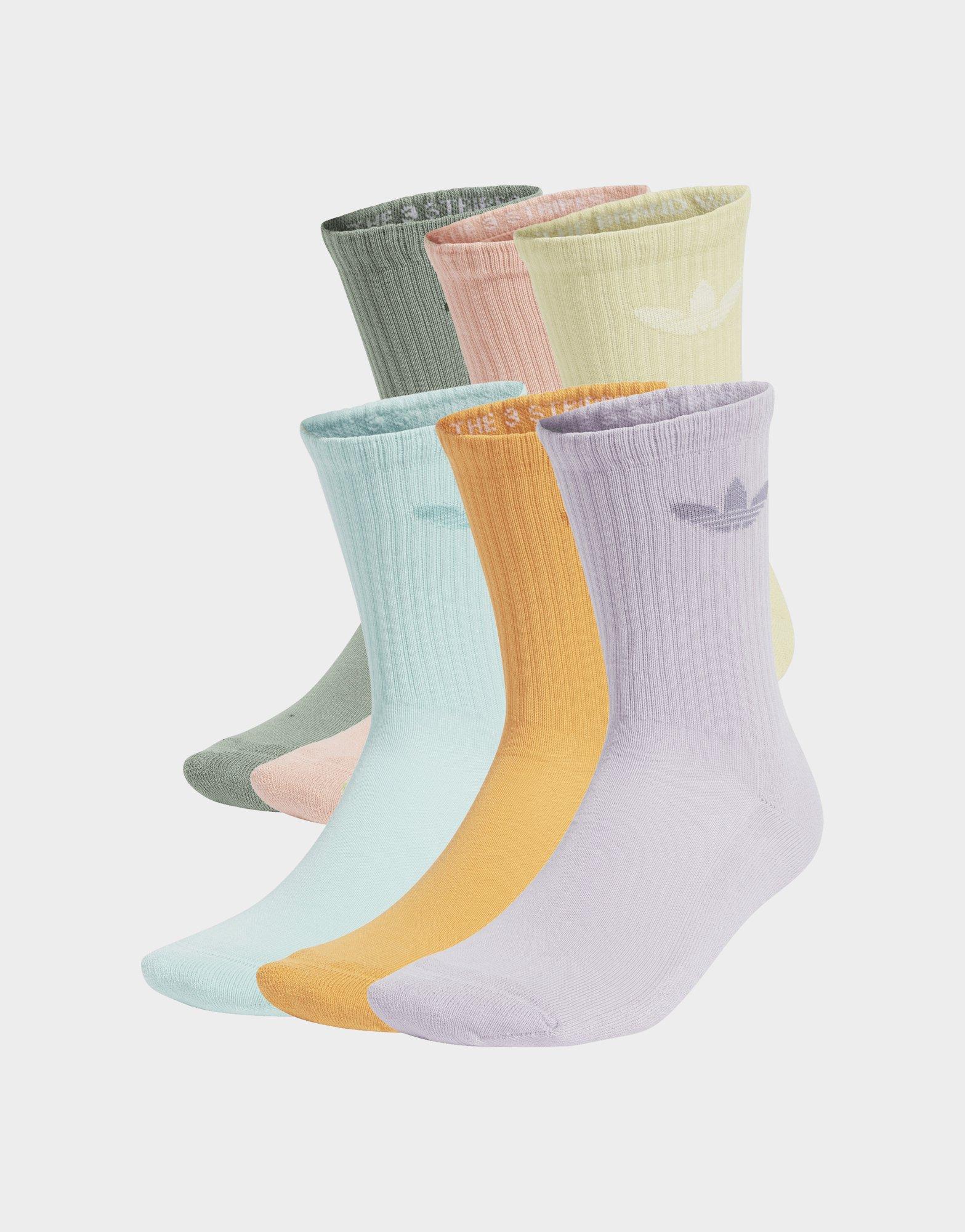 adidas Originals 6-Pack Trefoil Cushion Crew Socks