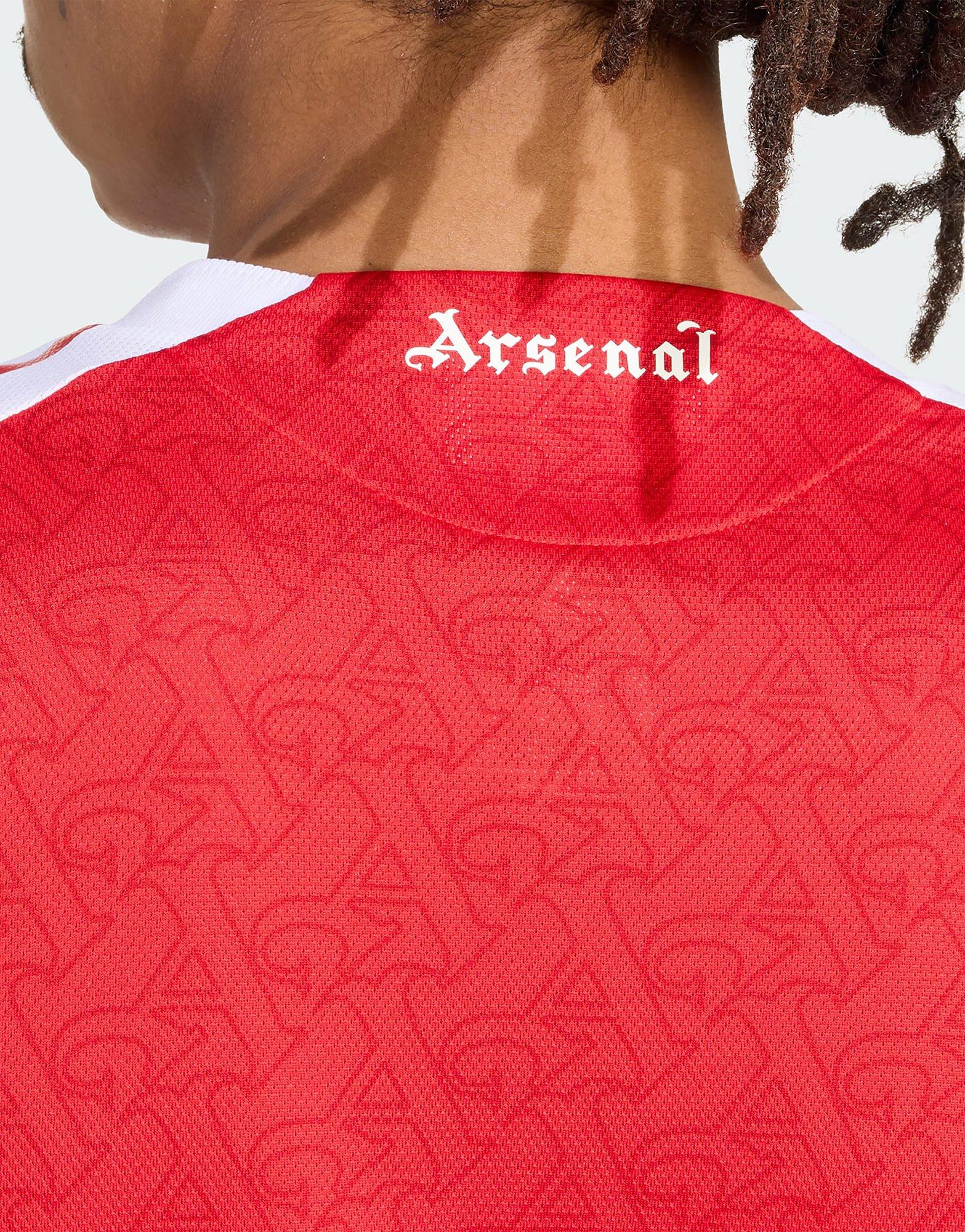 adidas Arsenal 25/26 Long Sleeve Home Authentic Jersey