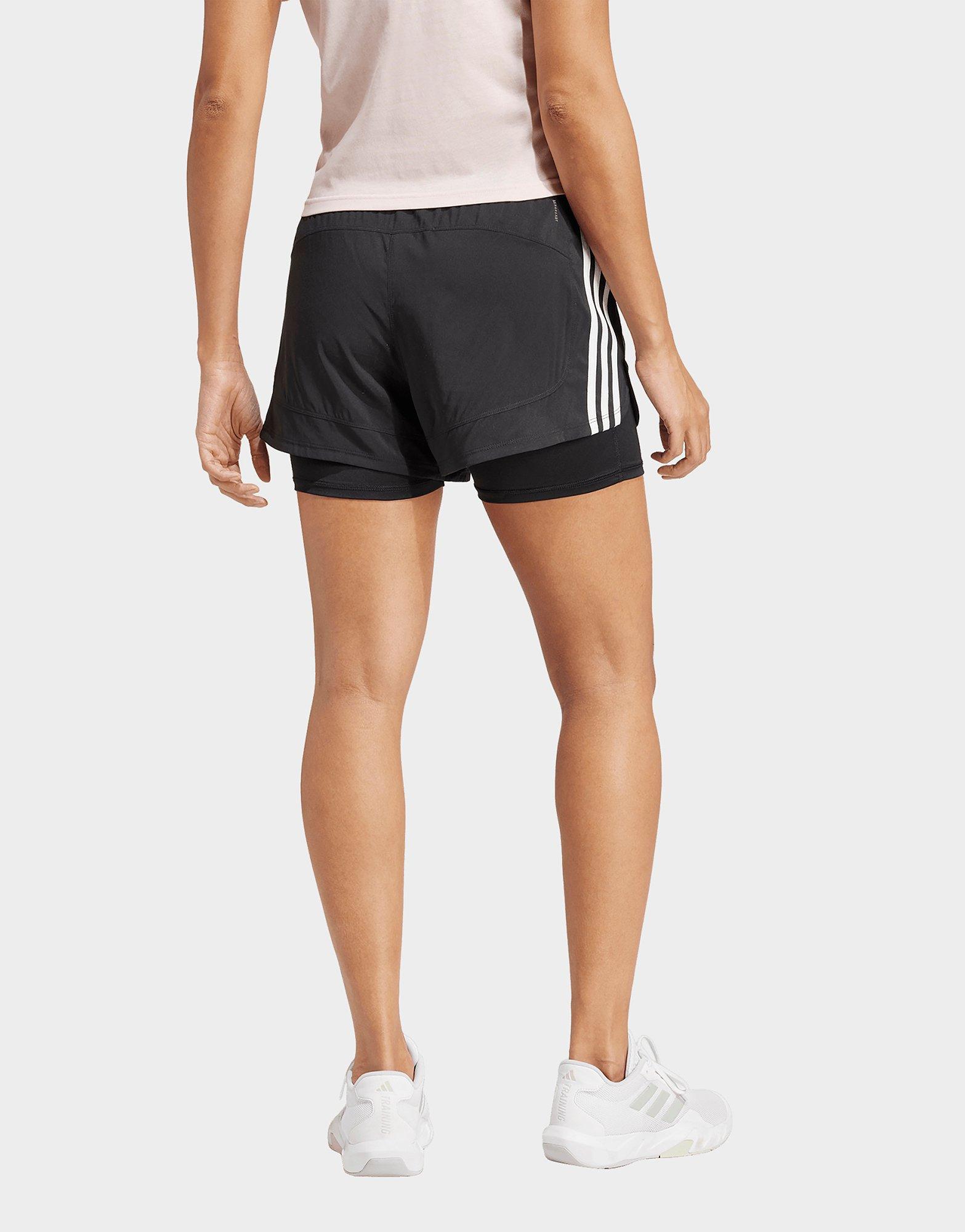 adidas Pacer 3-Stripes Training Woven Shorts