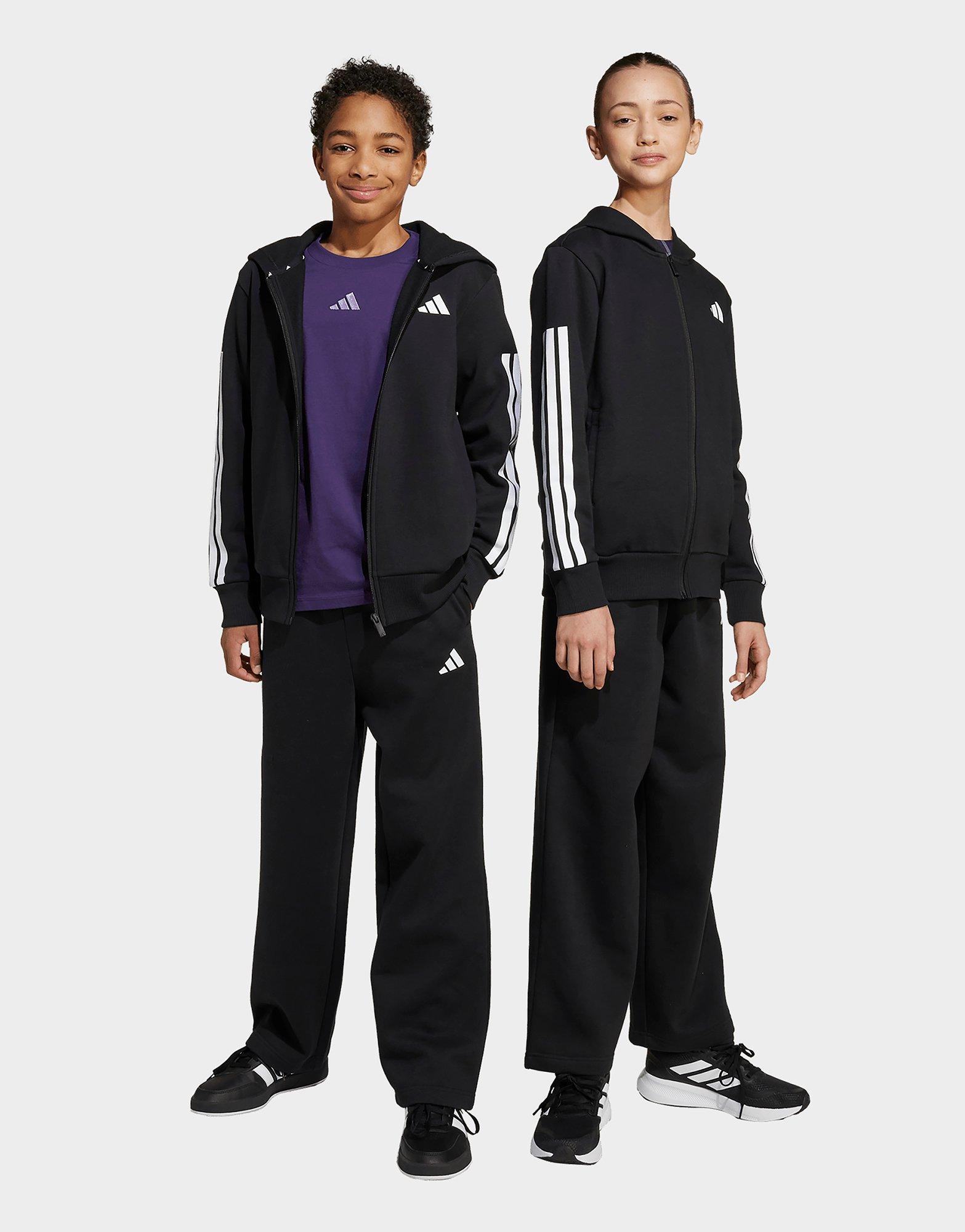 adidas Hooded Fleece Track Suit Kids