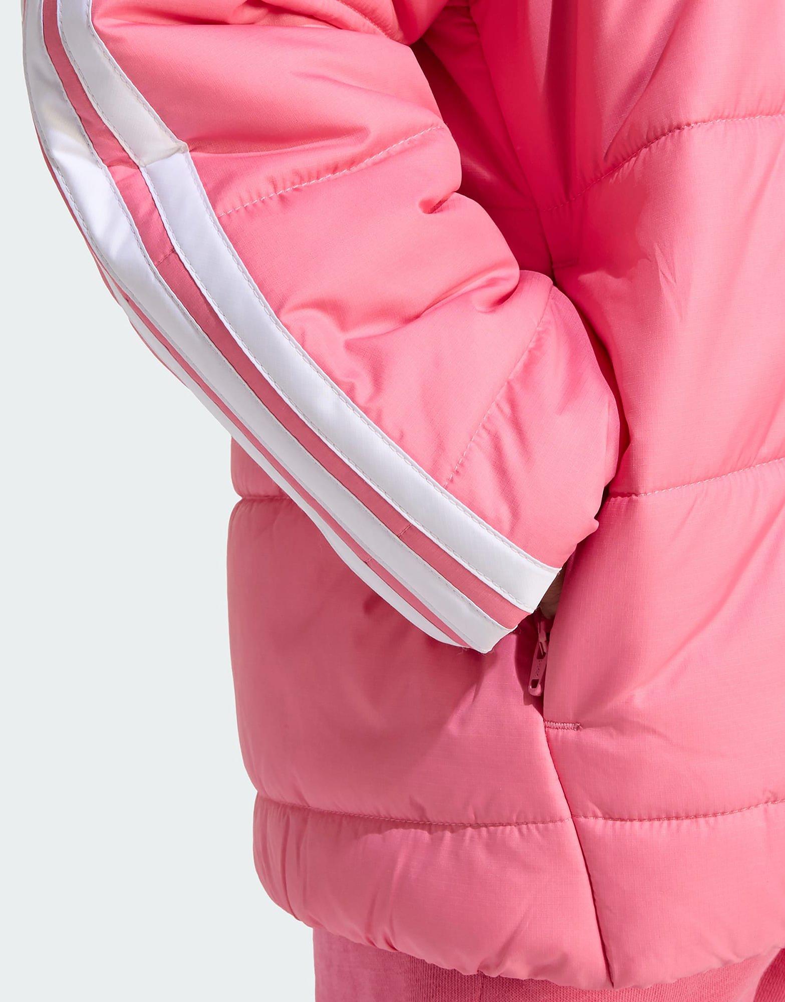 adidas Essentials 3-Streifen gefütterte Kinderjacke