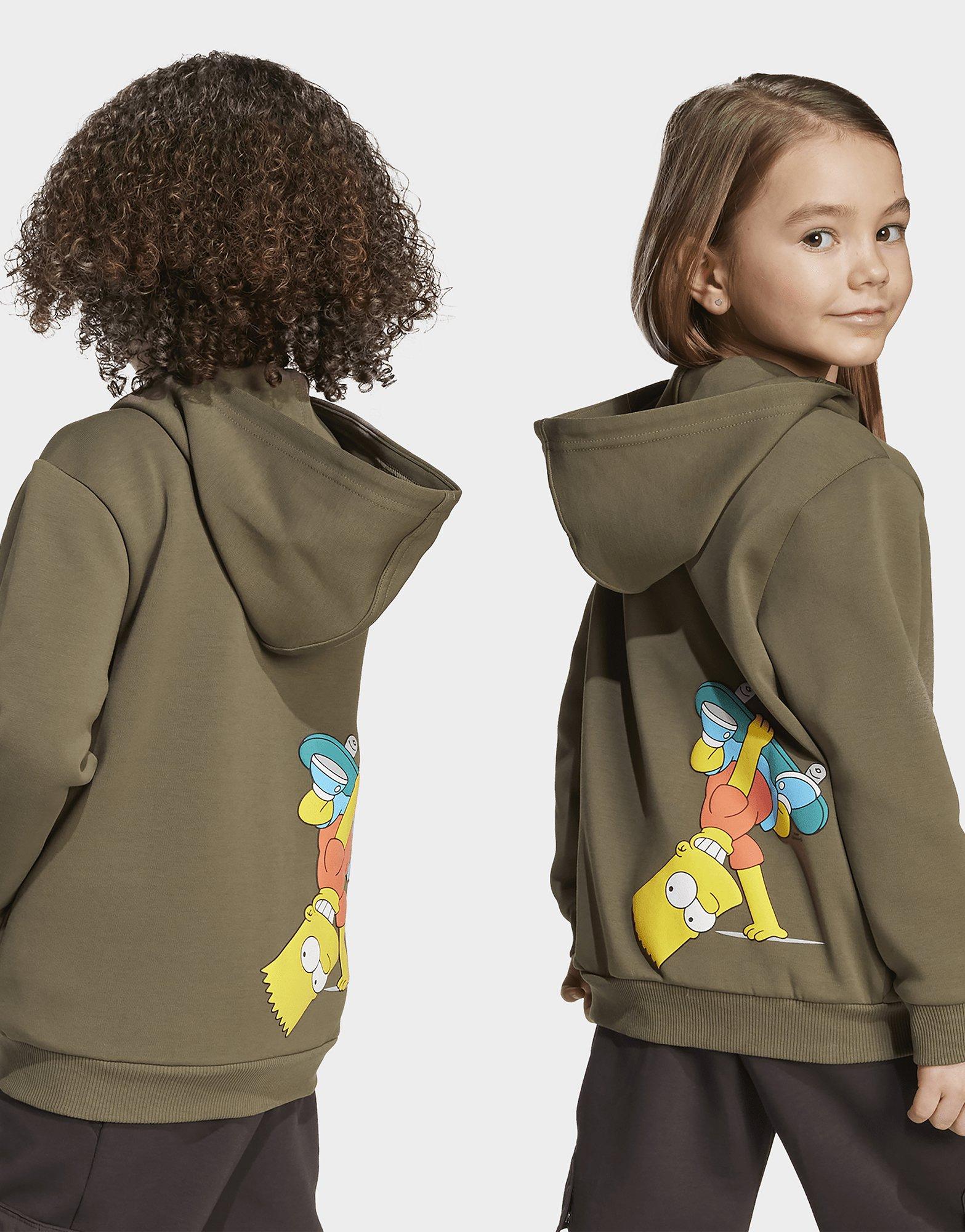 adidas Veste de survêtement Les Simpsons pour enfants