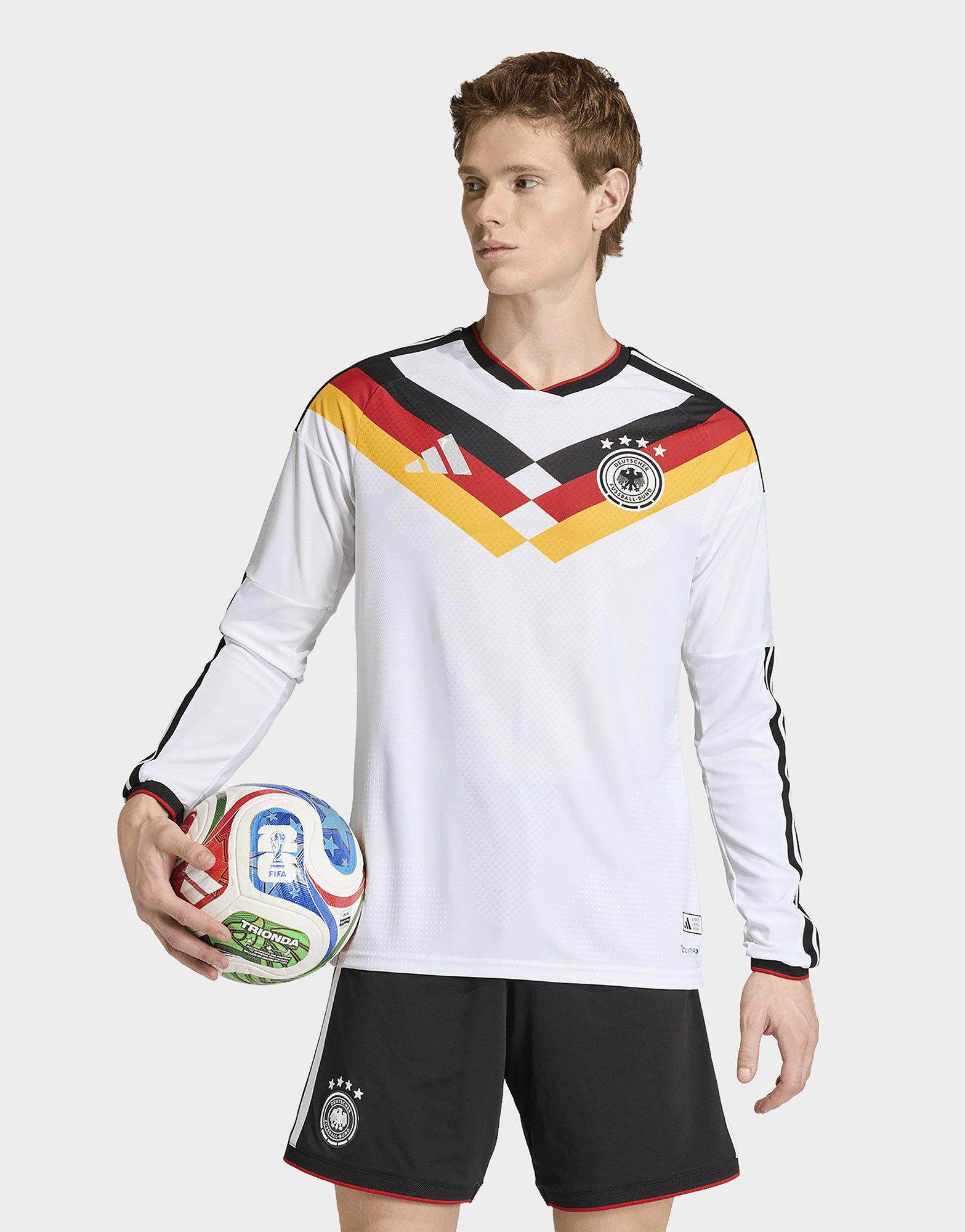 adidas Maglia Home Authentic Long Sleeve Germania 26