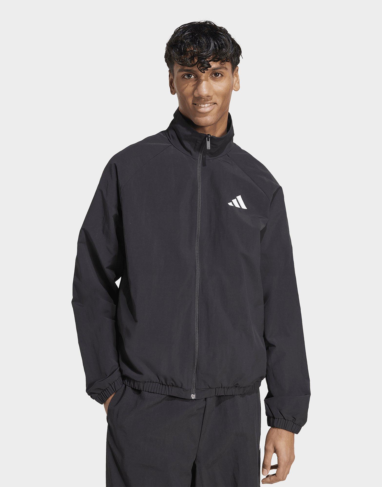 adidas Giacca A Vento Essenziale Con Logo Piccolo