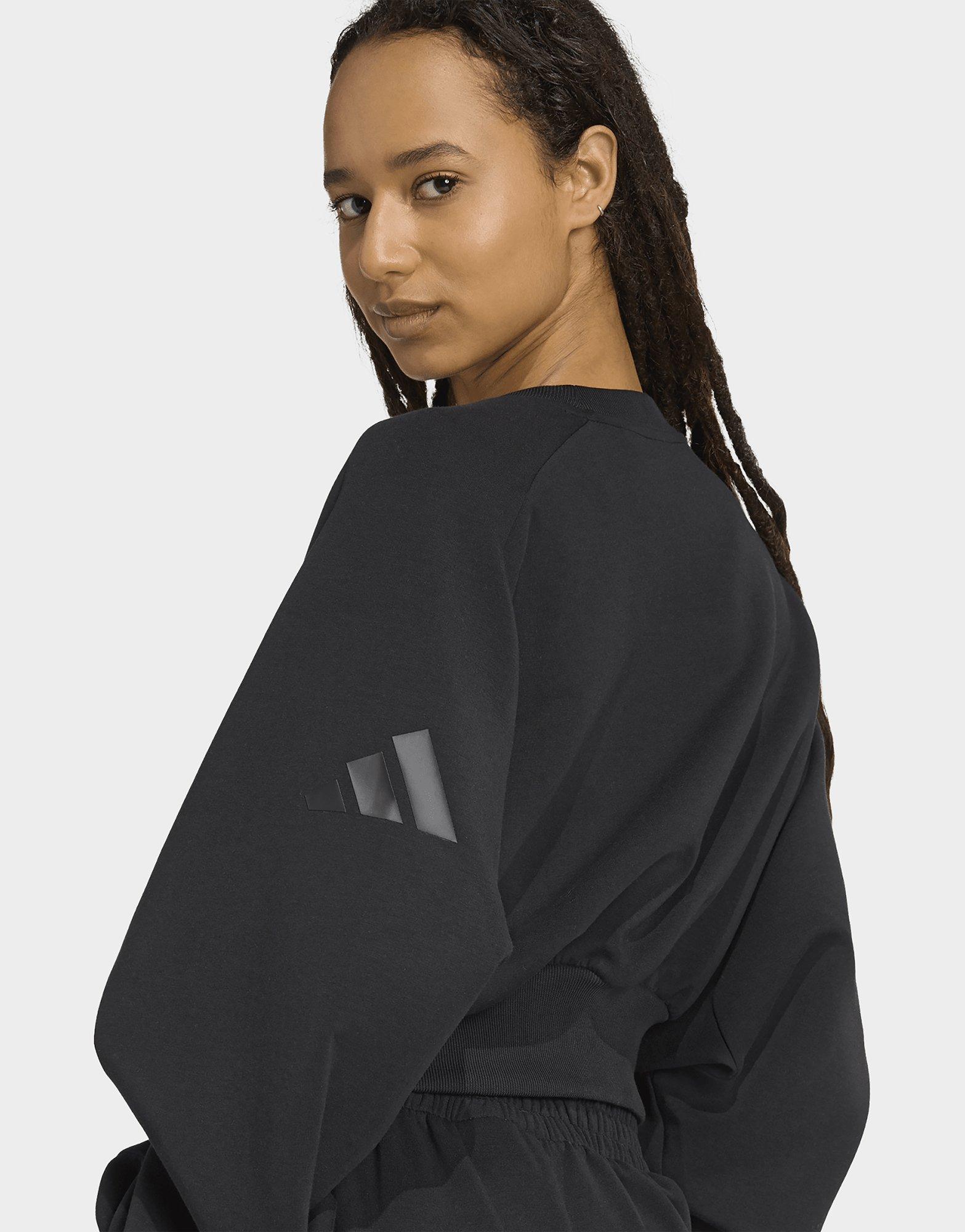 adidas Soft Lux-sweatshirt met losse pasvorm