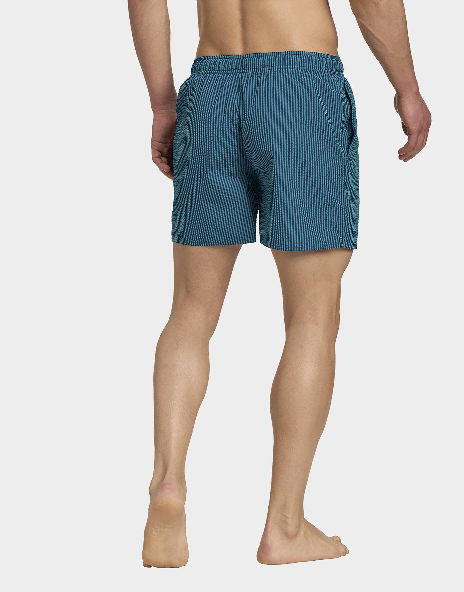 adidas Seersucker Stripy Zwemshort 5-Inch