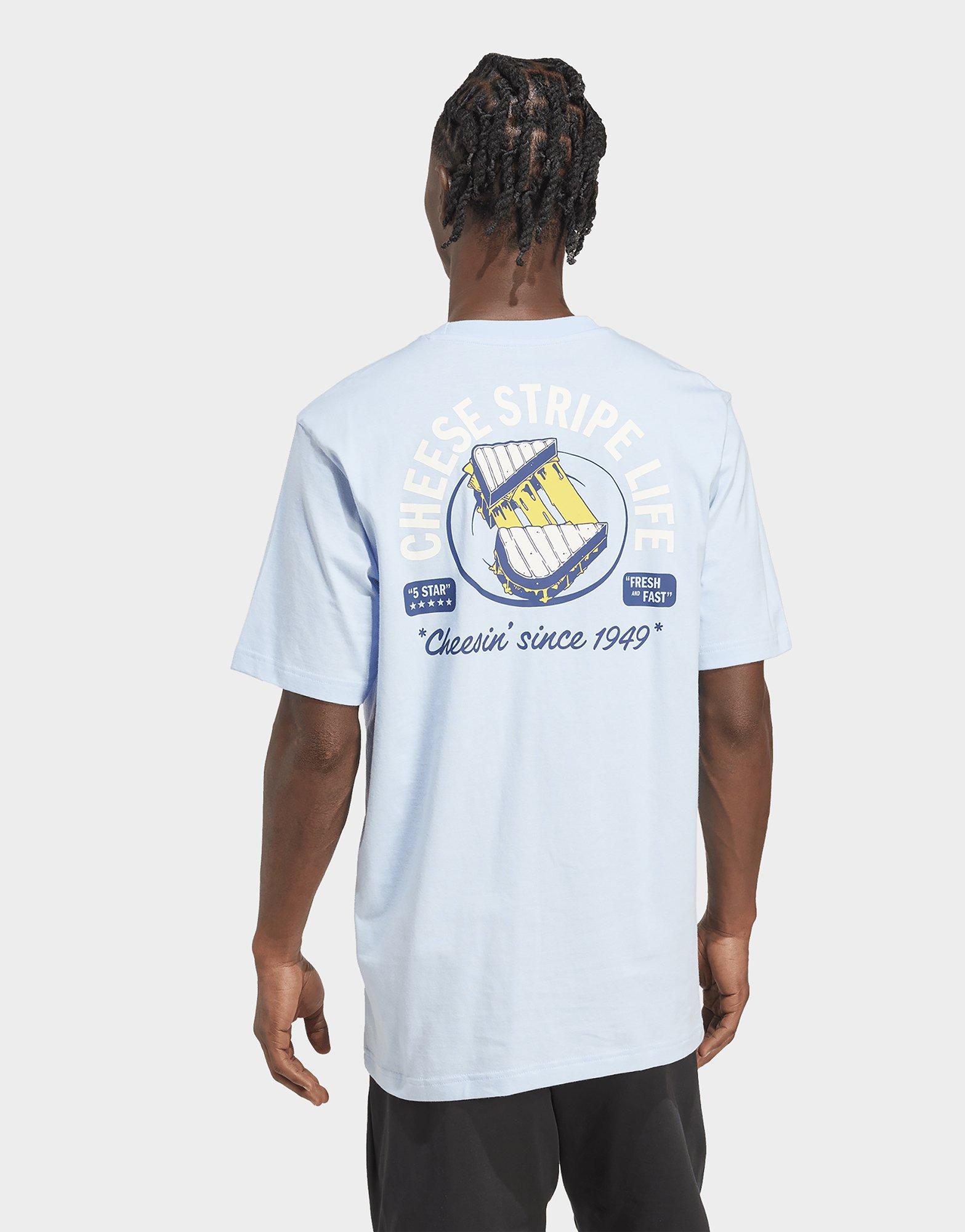 adidas Grafik-T-Shirt mit Grilled Cheese Sandwich-Motiv