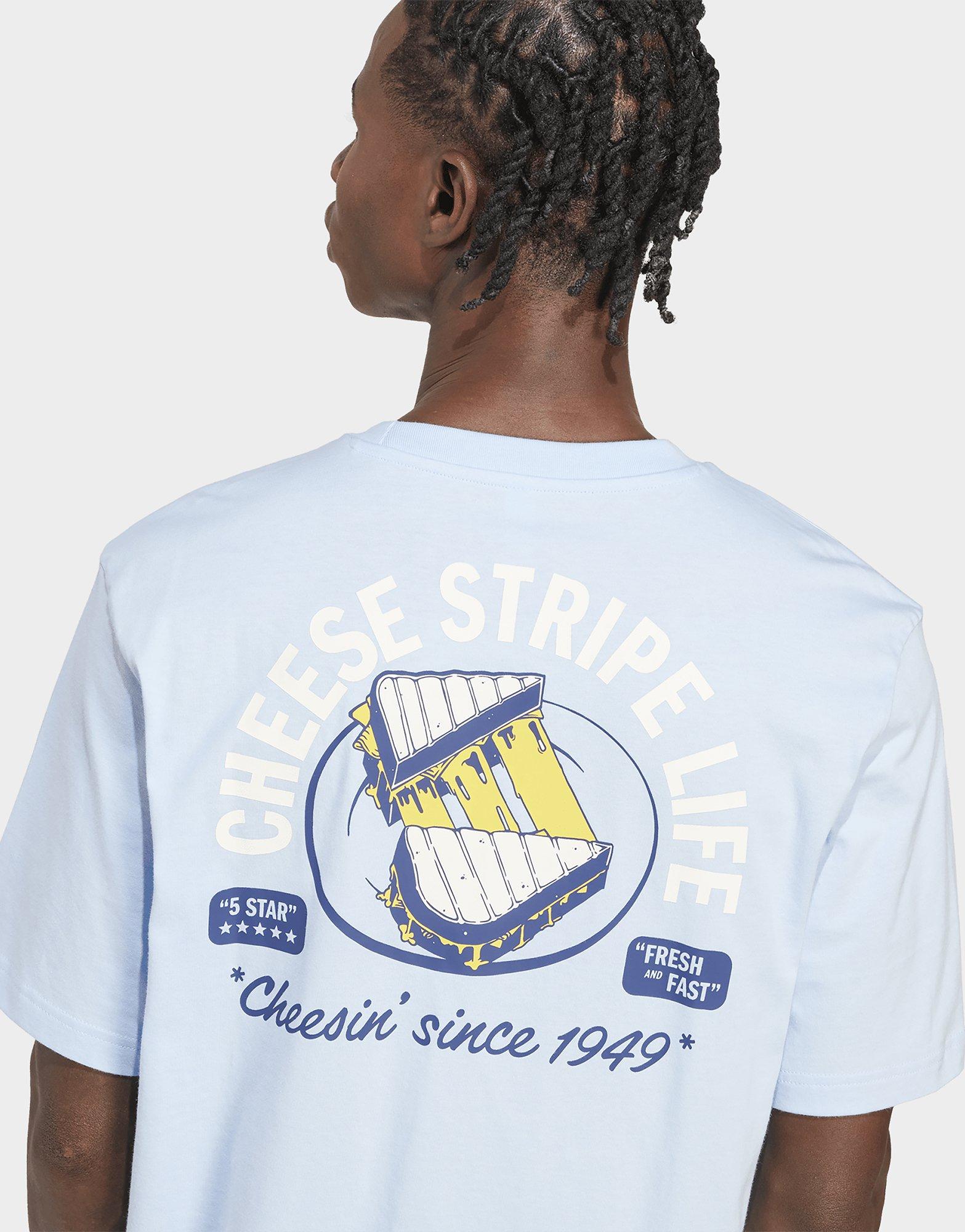 adidas Grafik-T-Shirt mit Grilled Cheese Sandwich-Motiv