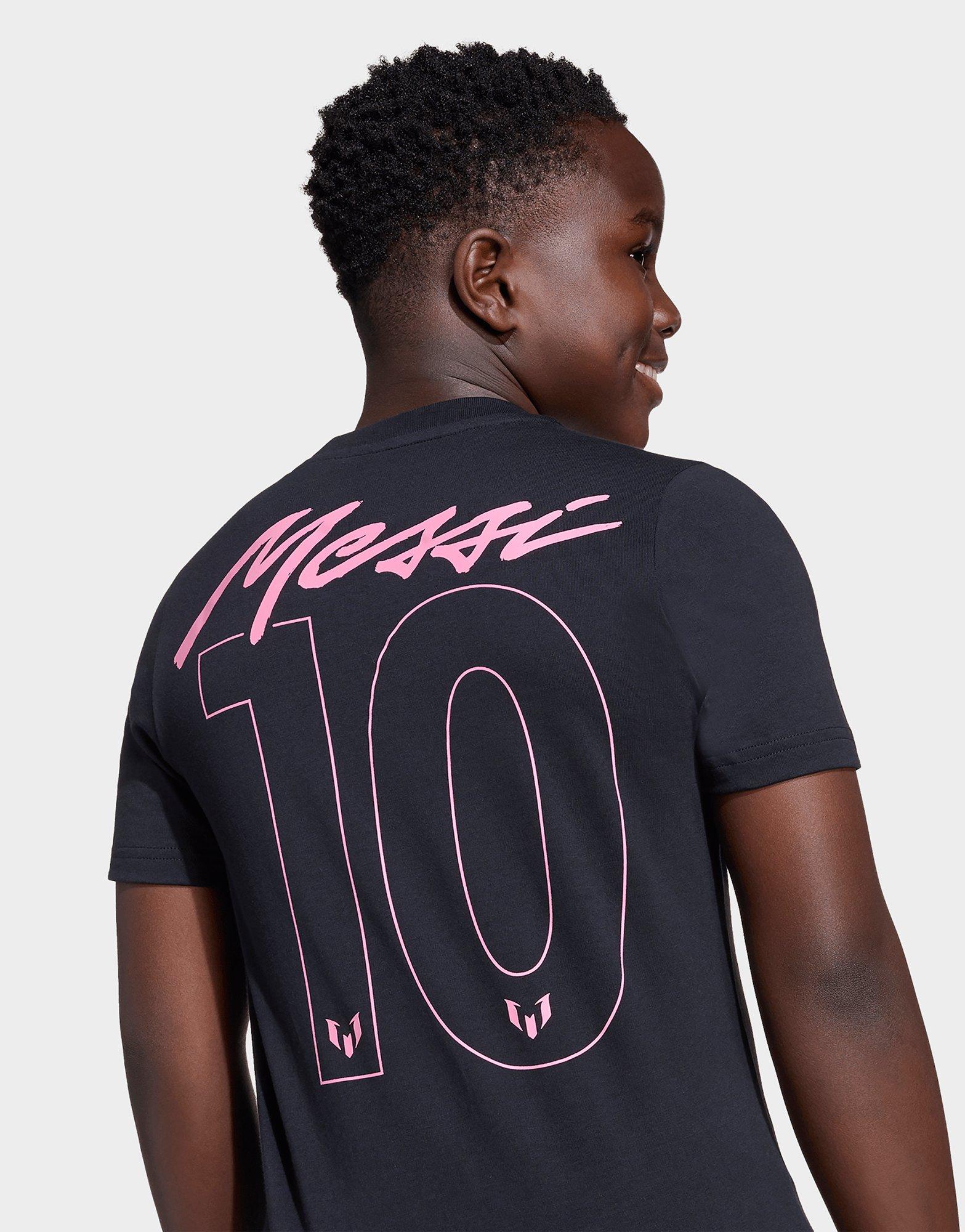 adidas T-Shirt mit Grafik für Kinder mit Messi-Nameszug und Spielerummer