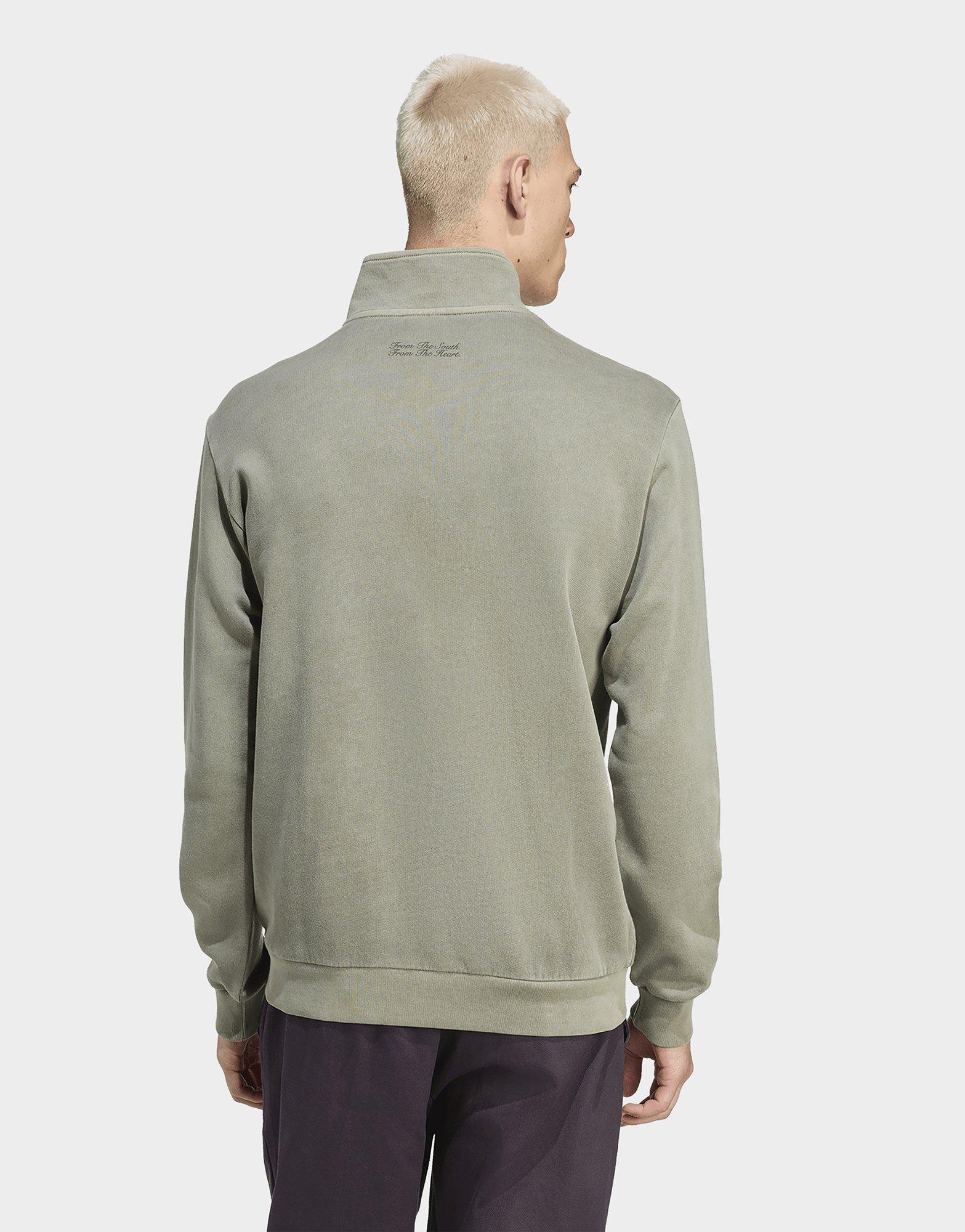 adidas FC Bayern München Terrace Icons Tom mit Reißverschluss bis zur Brust