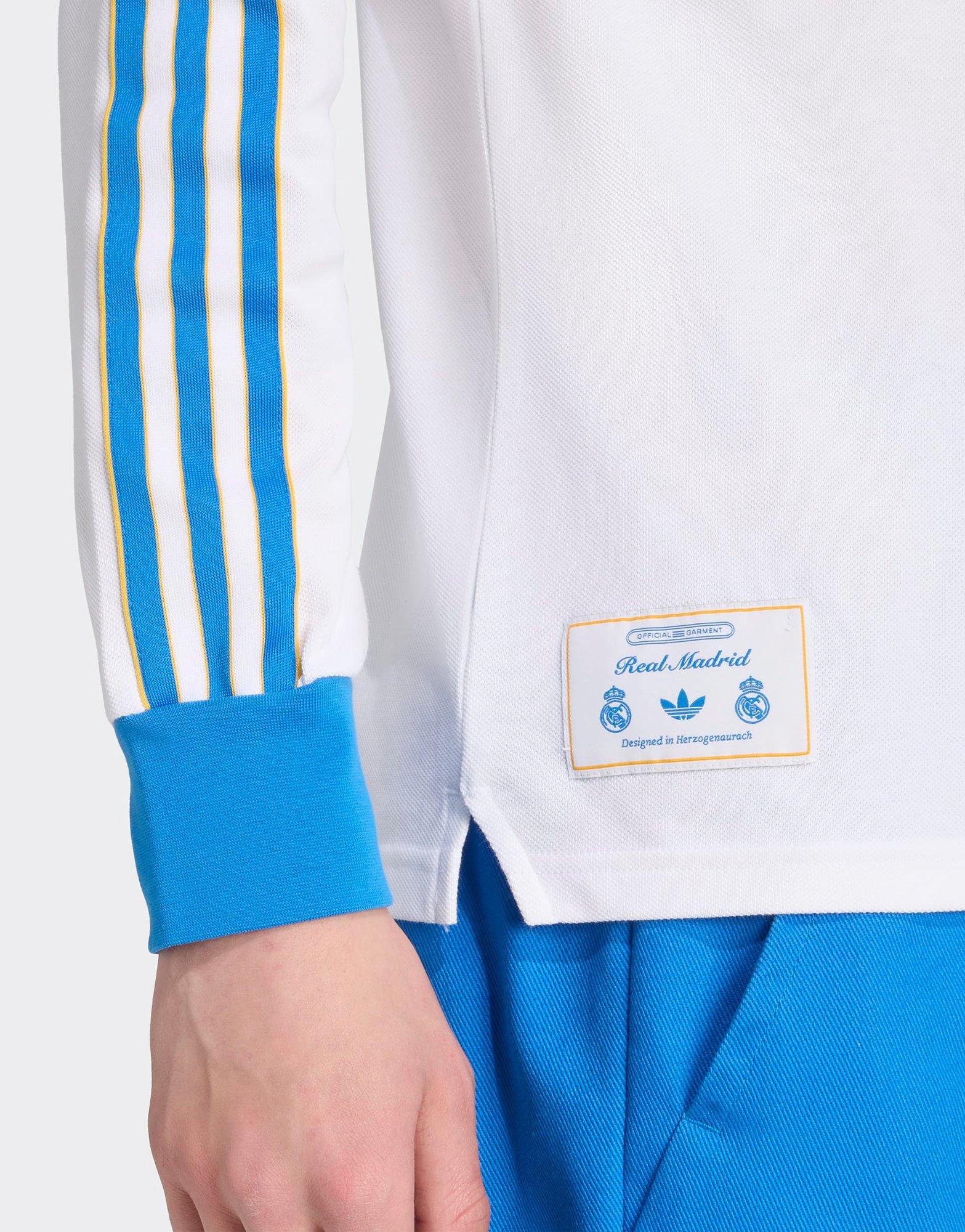 adidas Polo Real Madrid Terrace Icons Long Sleeve