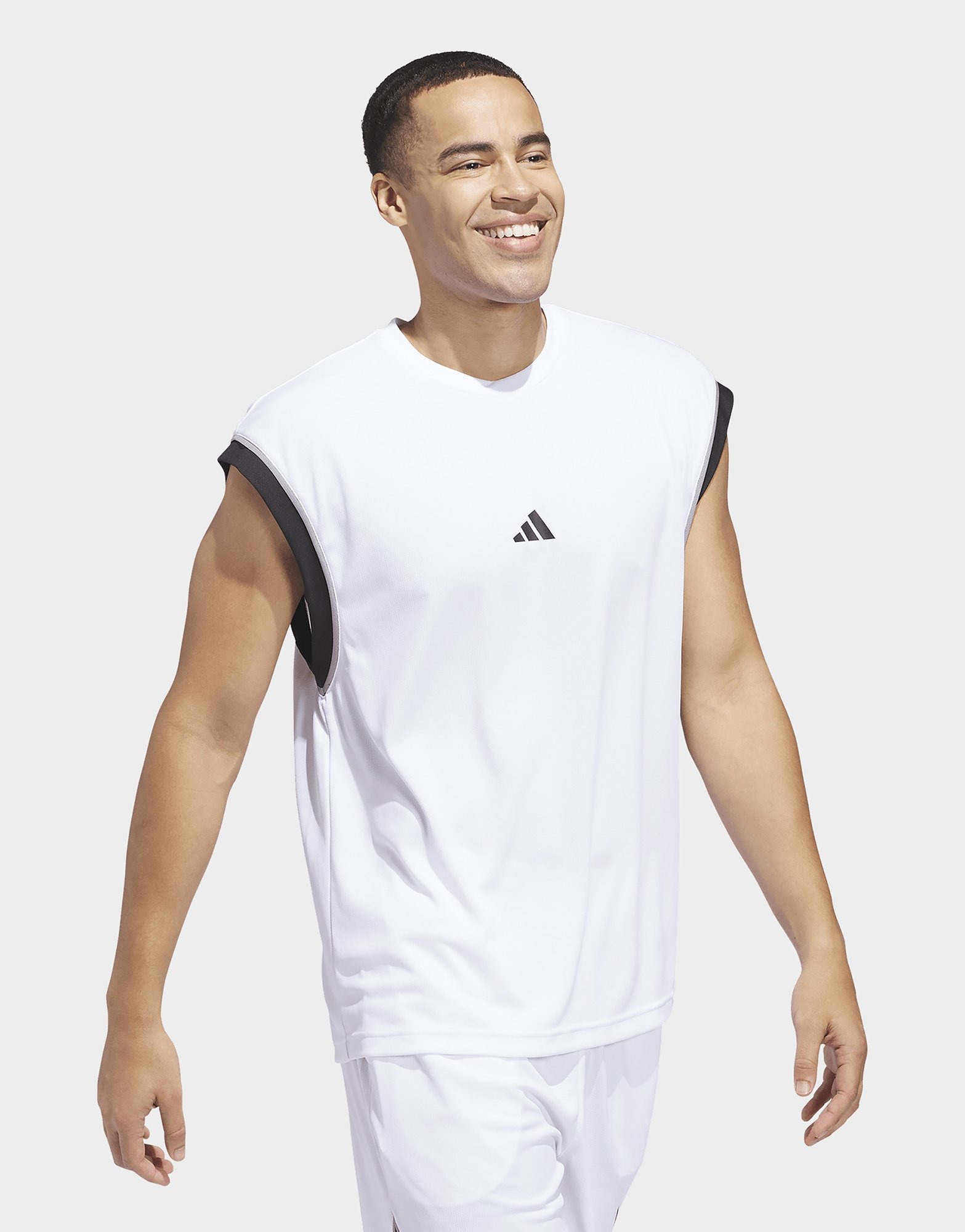[ADIDAS] Basketball All World Sleeveless Tank Top★JN4722 adidas Basketball All-World Sleeveless Tank Black [JN4722
