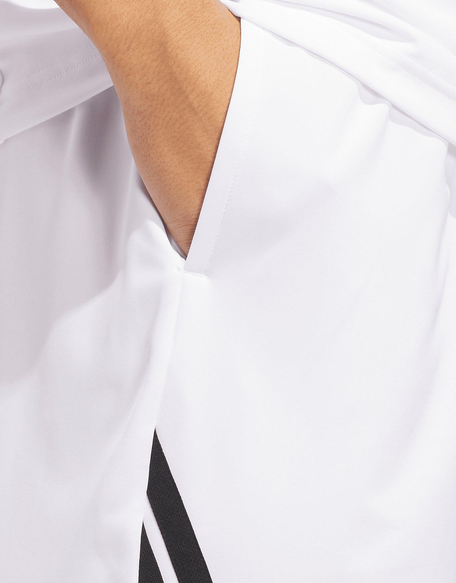 adidas Legends 3-Streifen Basketball Shorts