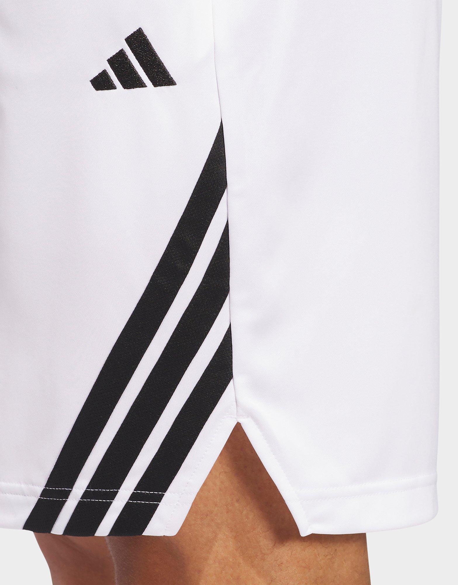 adidas Legends 3-Streifen Basketball Shorts