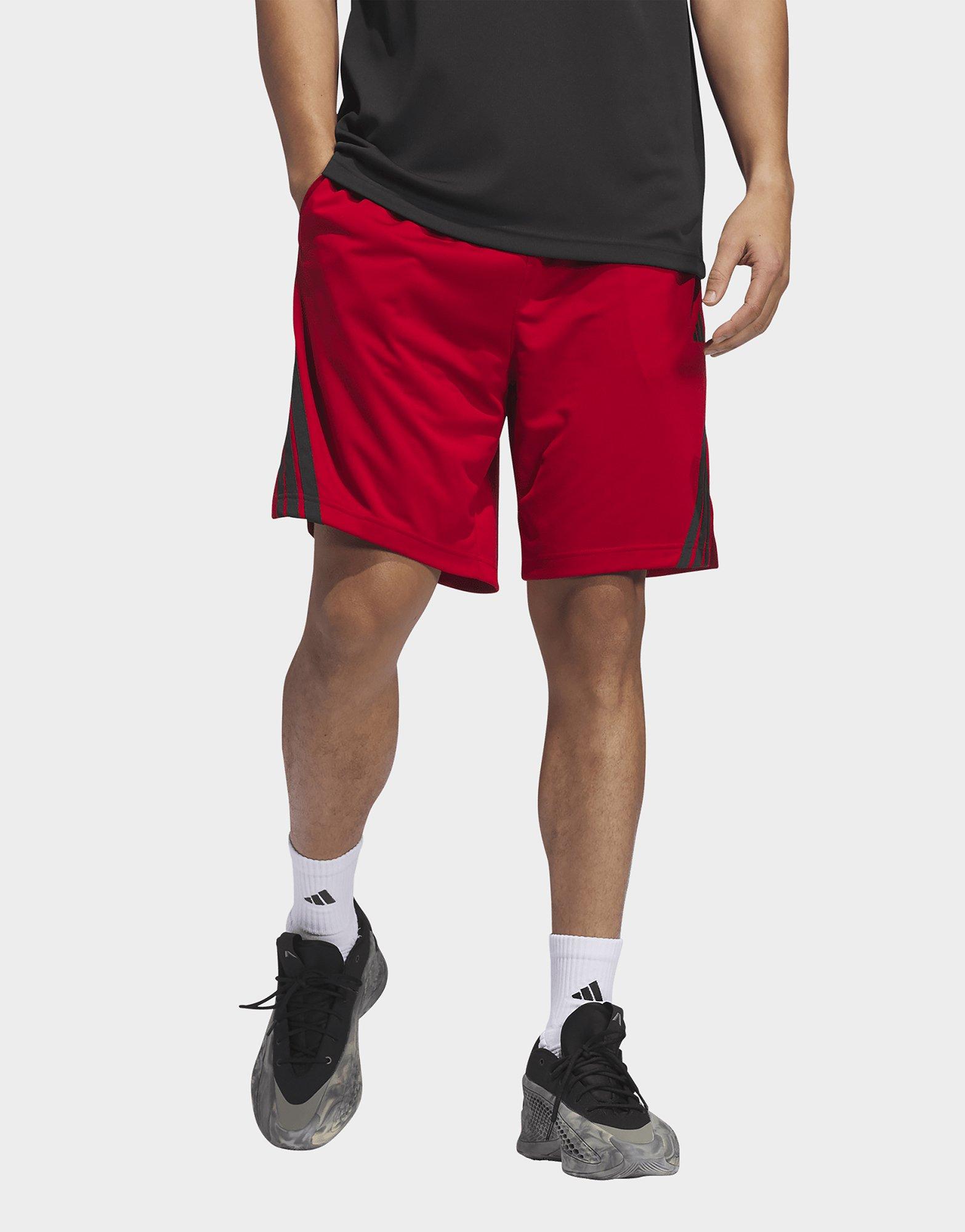 adidas Legends 3-Stripes Basketball Shorts