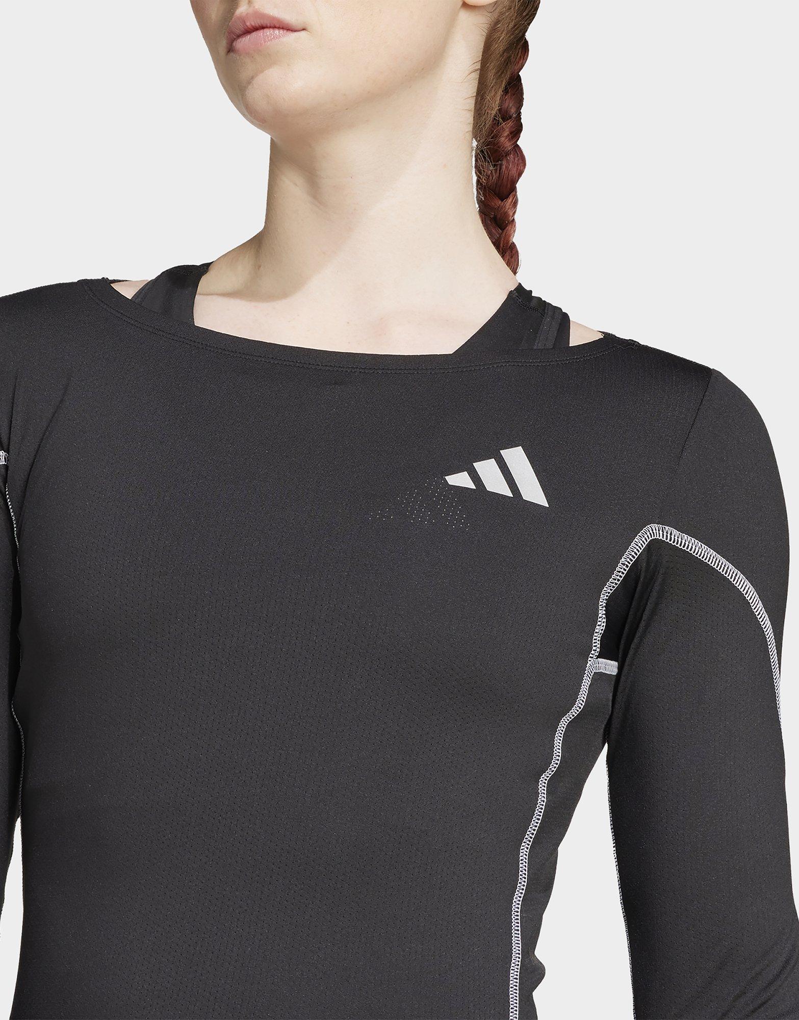 adidas T-shirt de running à manches longues Adizero BTN