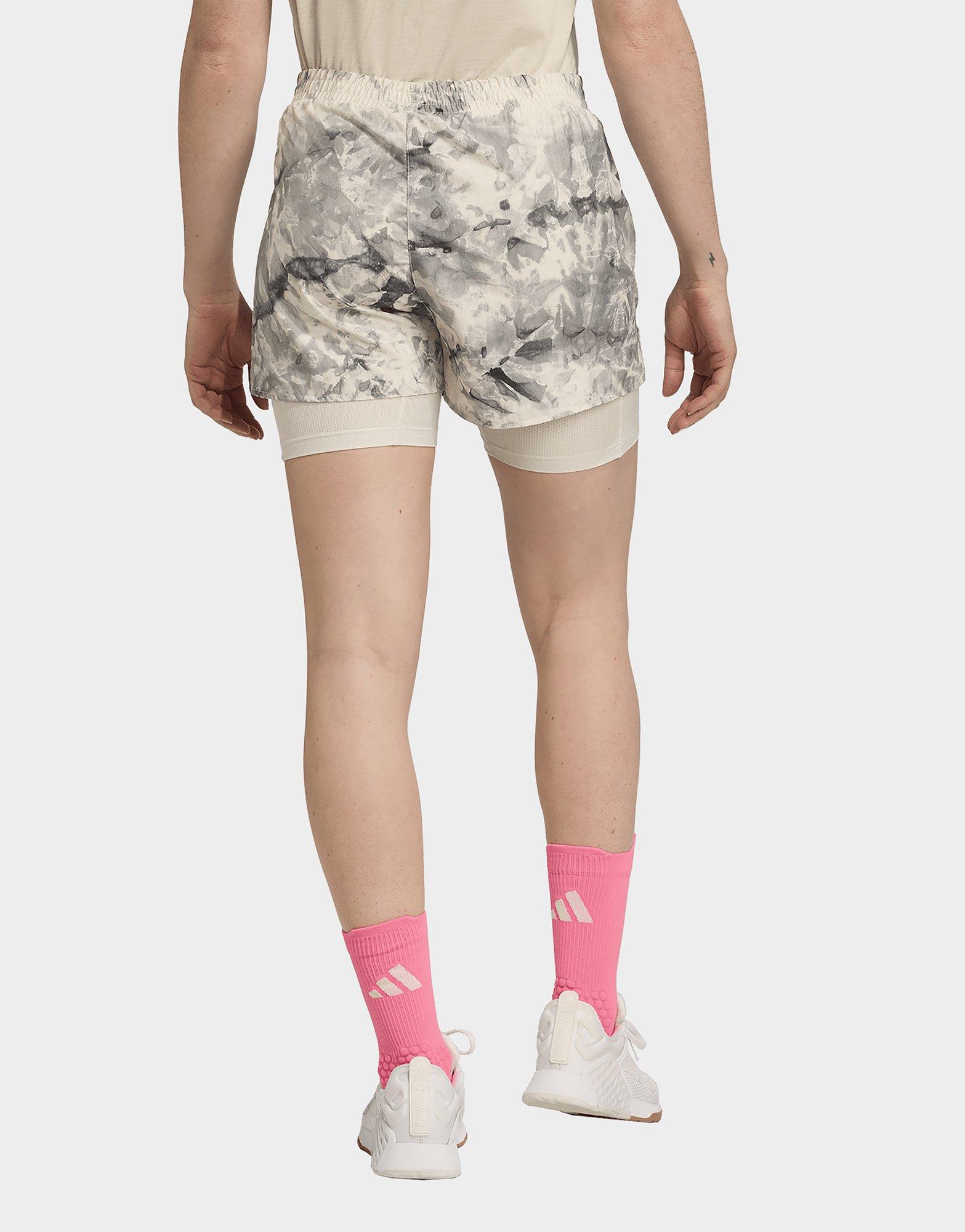 adidas Own The Run Spray Dye 2-In-1 Shorts