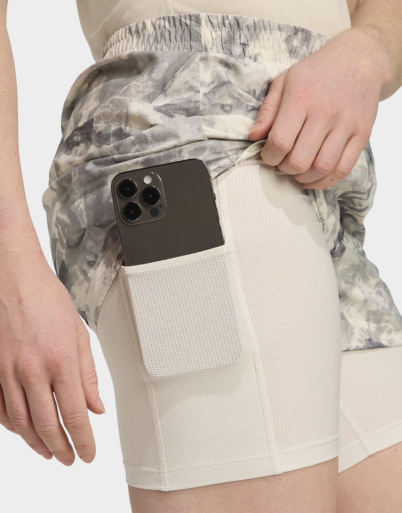 adidas Own The Run Spray Dye 2-In-1 Shorts