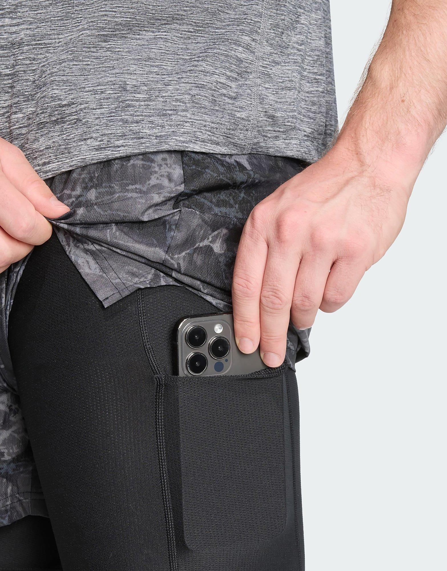 adidas Own The Run Spray Dye 2-In-1 Short