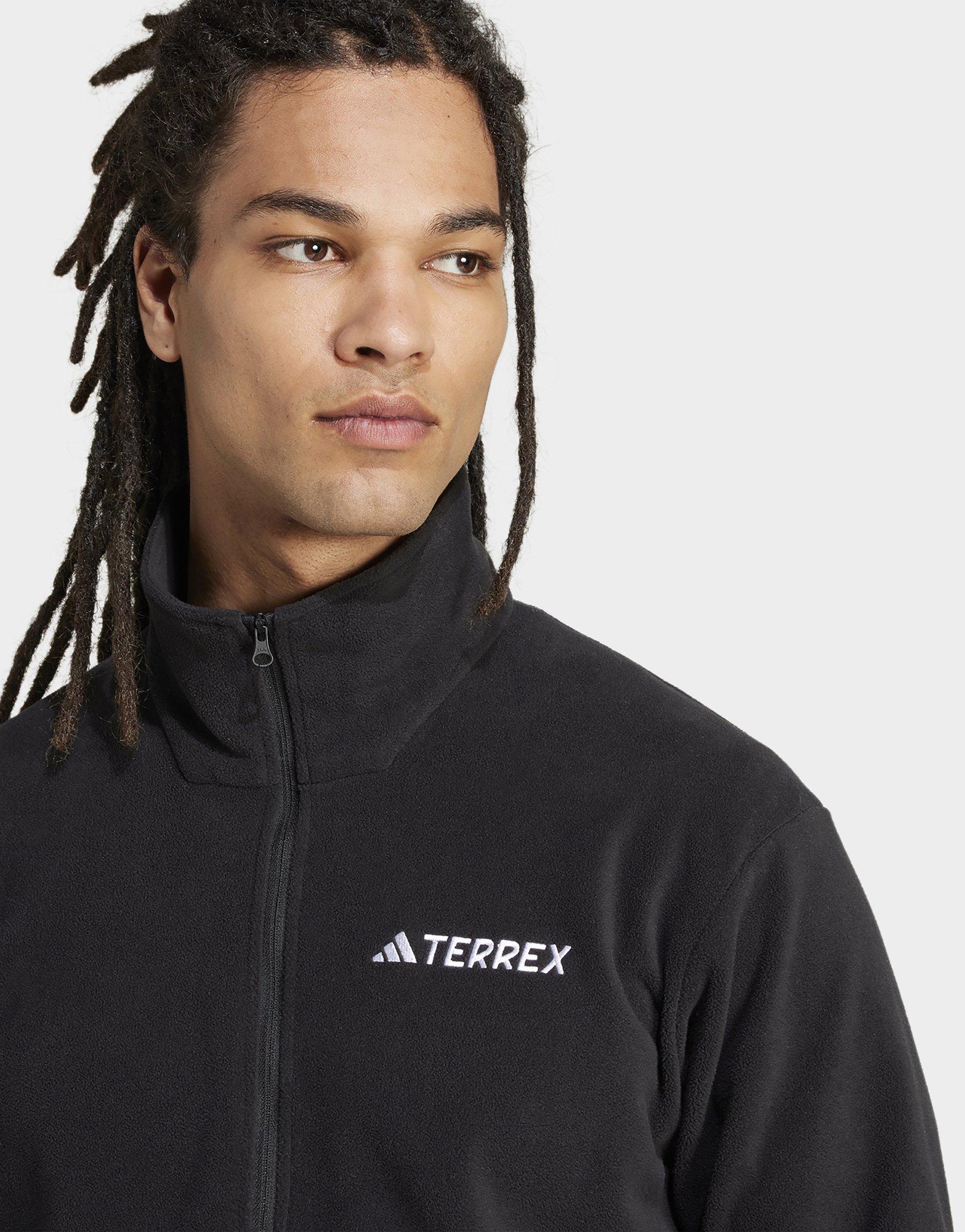 adidas Terrex Multi Essentials Fleece Jack met Halflange Rits