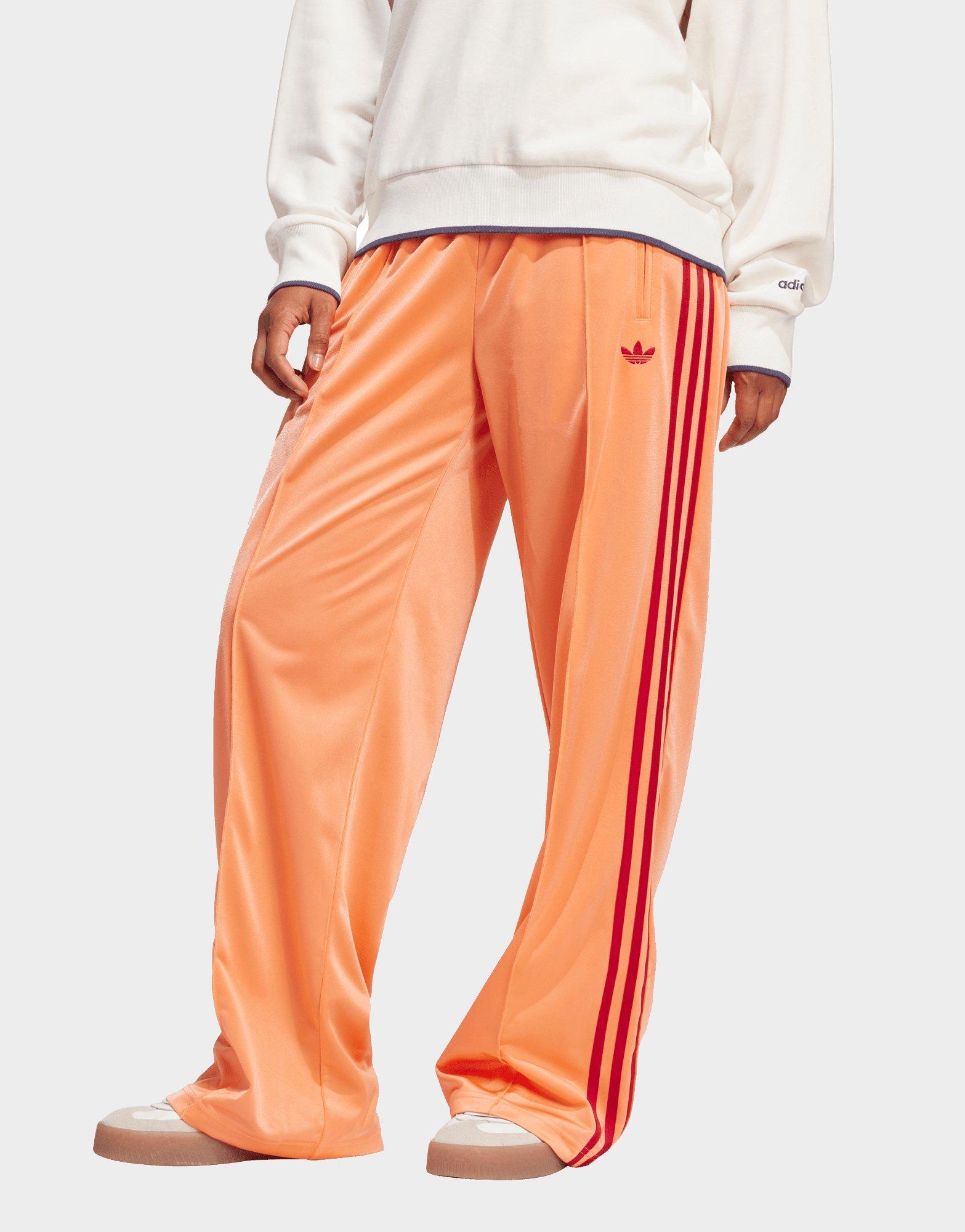 Orange adidas Adicolor Classic Firebird Loose Track Pants JD Sports UK