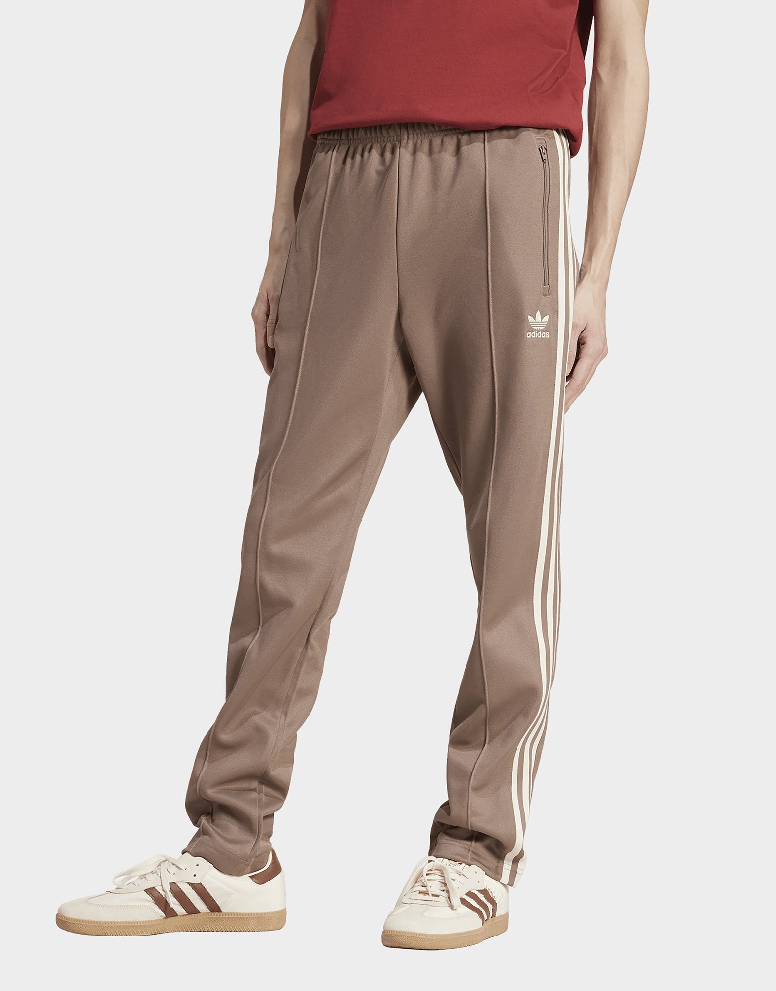 Beige adidas Adicolor Classics Beckenbauer Track Pants JD Sports UK