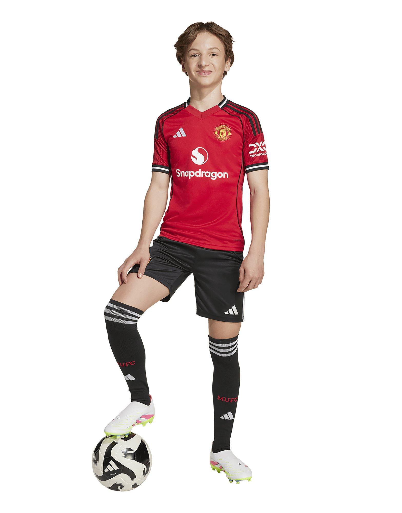 adidas Manchester United FC 2025/26 Home Shorts Junior