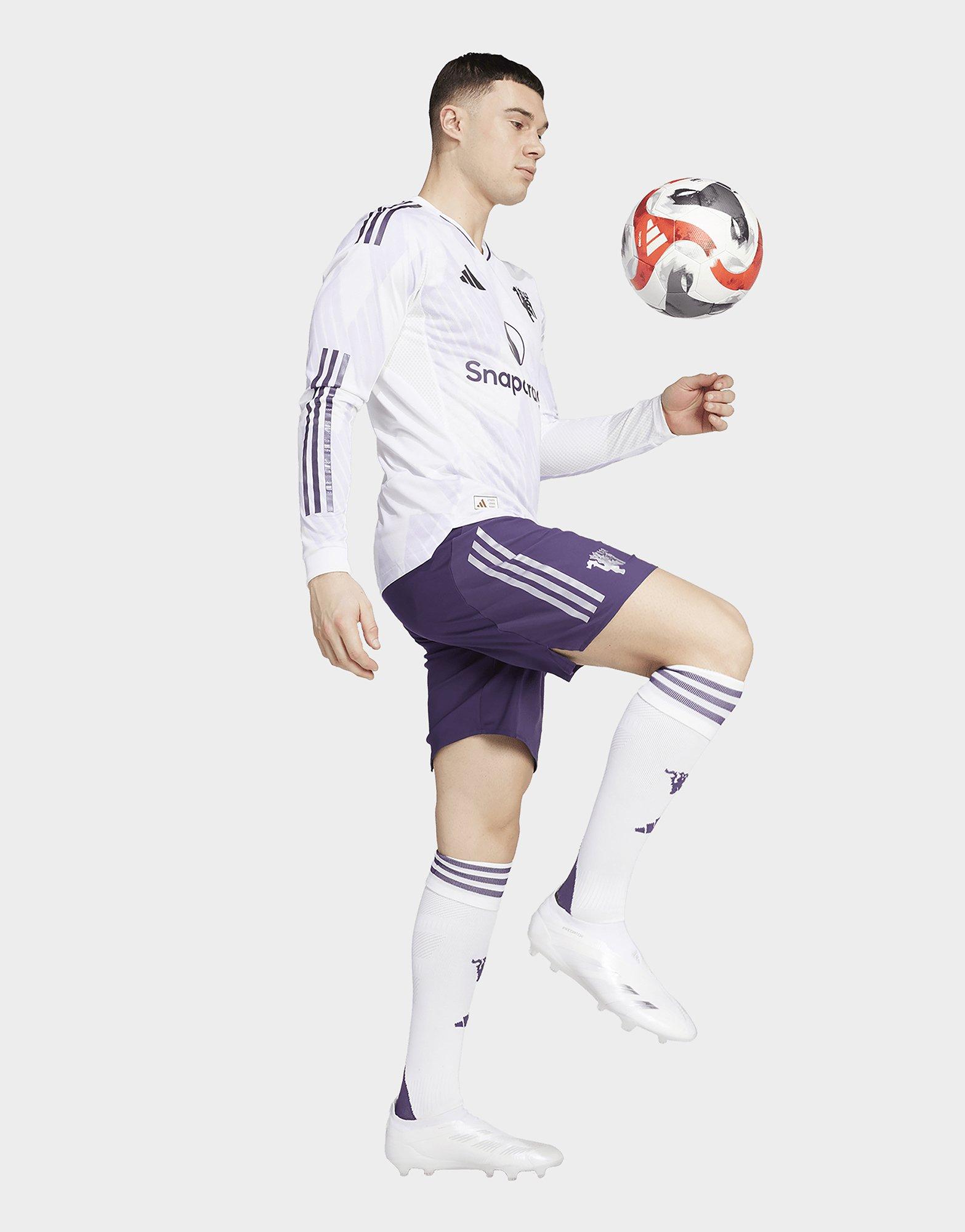 adidas Manchester United 25/26 Long Sleeve Auswärtstrikot Authentic