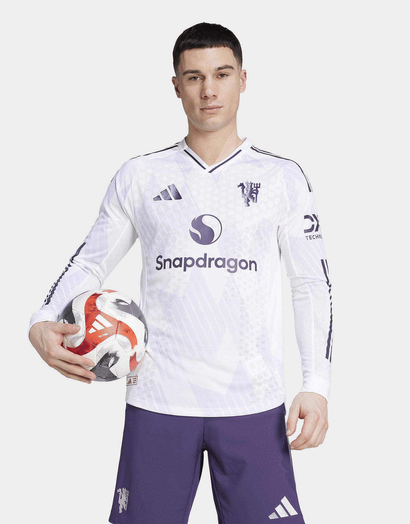 adidas Manchester United 25/26 Long Sleeve Away Authentic Jersey