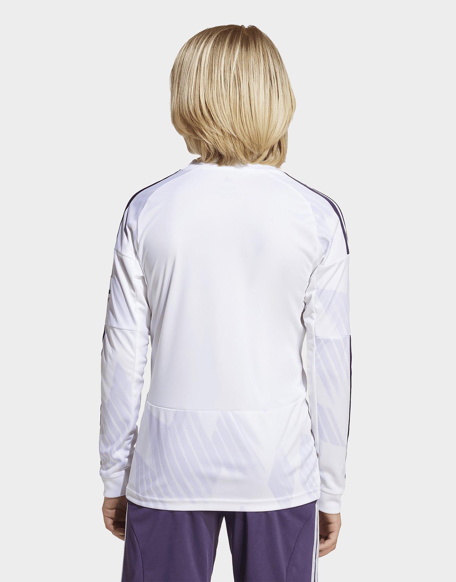 adidas Maillot extérieur à manches longues Manchester United 25/26 pour enfants