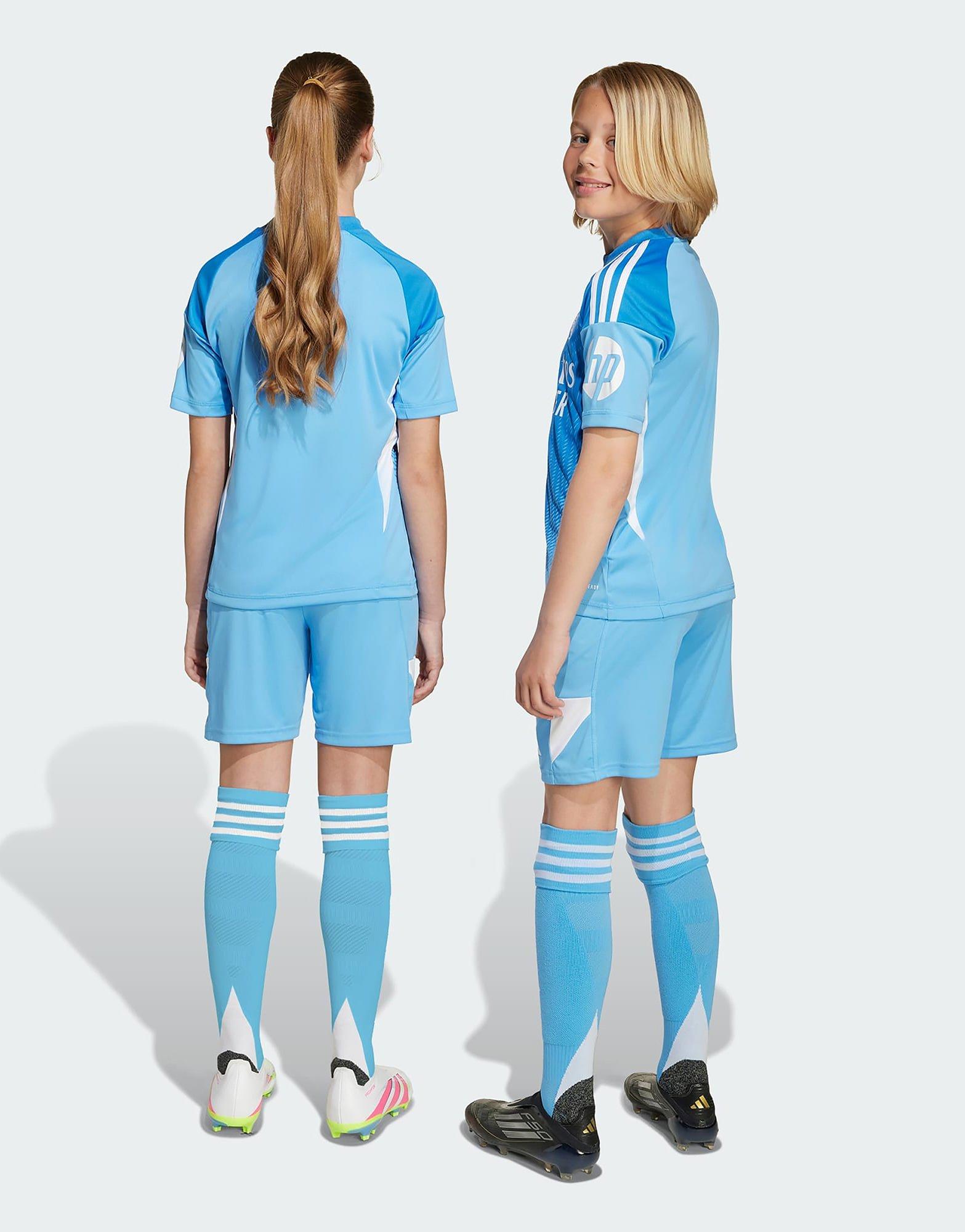 adidas Real Madrid 25/26 Home Goalkeeper Youth Kit