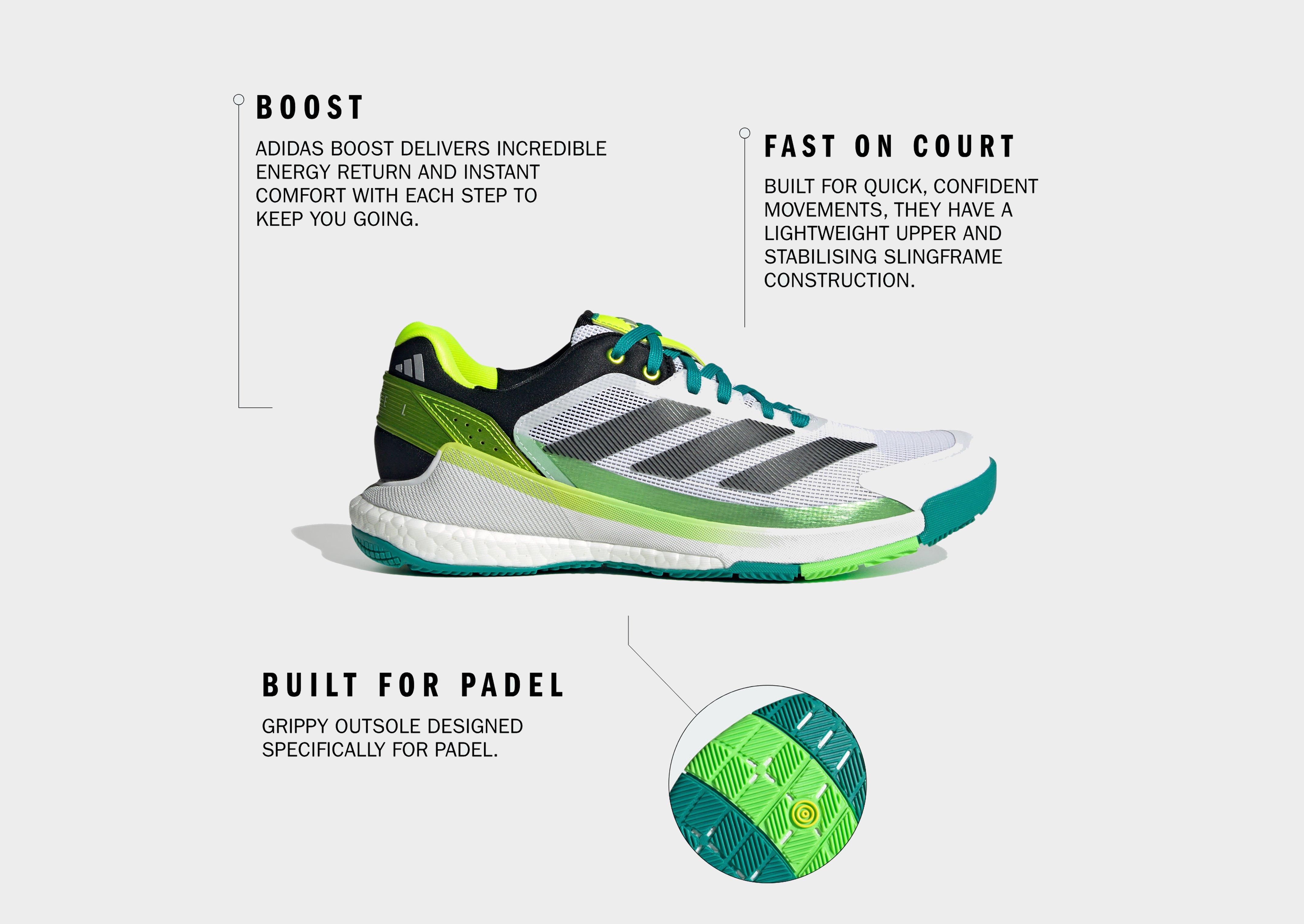 adidas Crazyquick BOOST Padel Schoenen